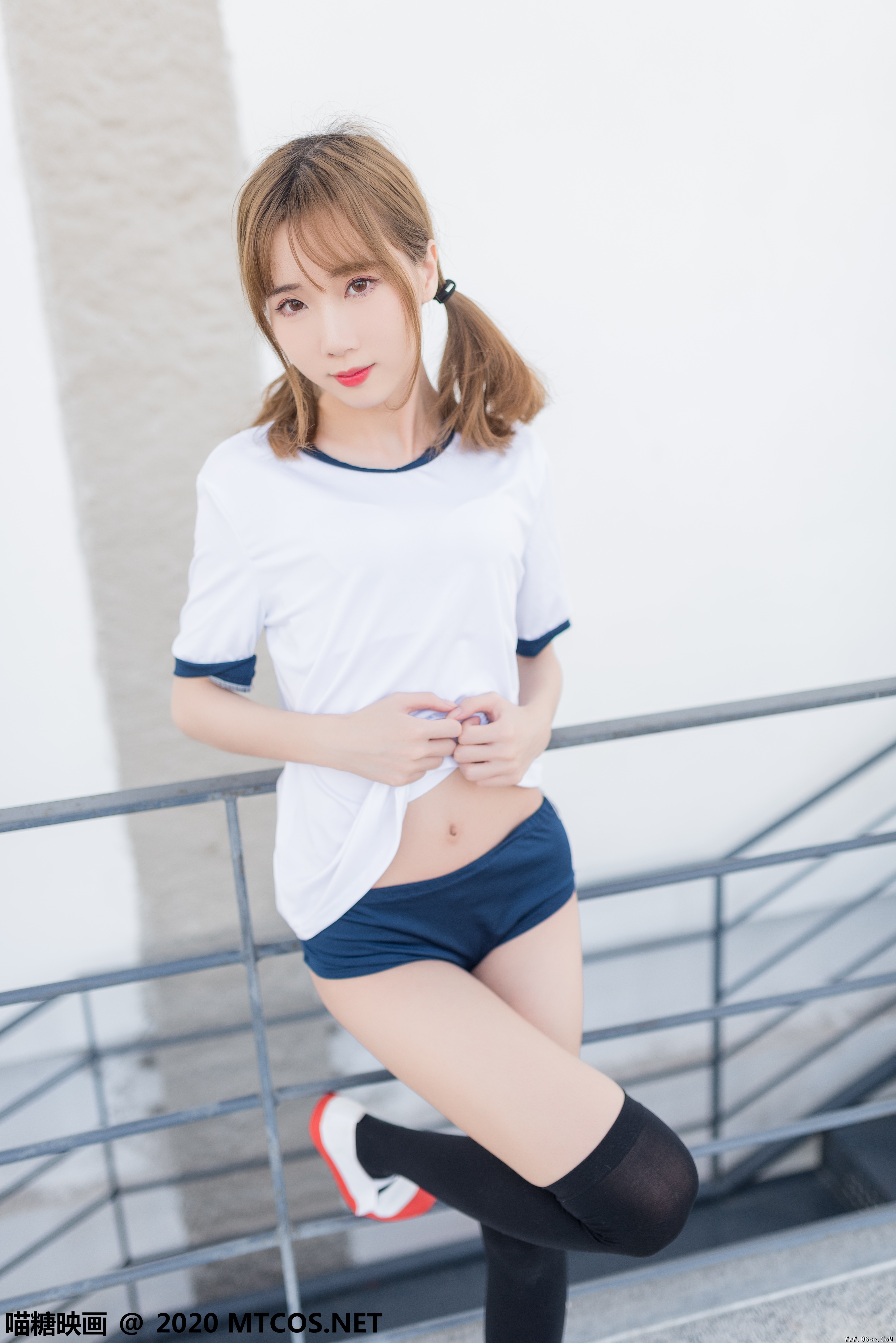 图片[34]-喵糖映画 VOL.219 运动体操服[50P／394MB]-六色网