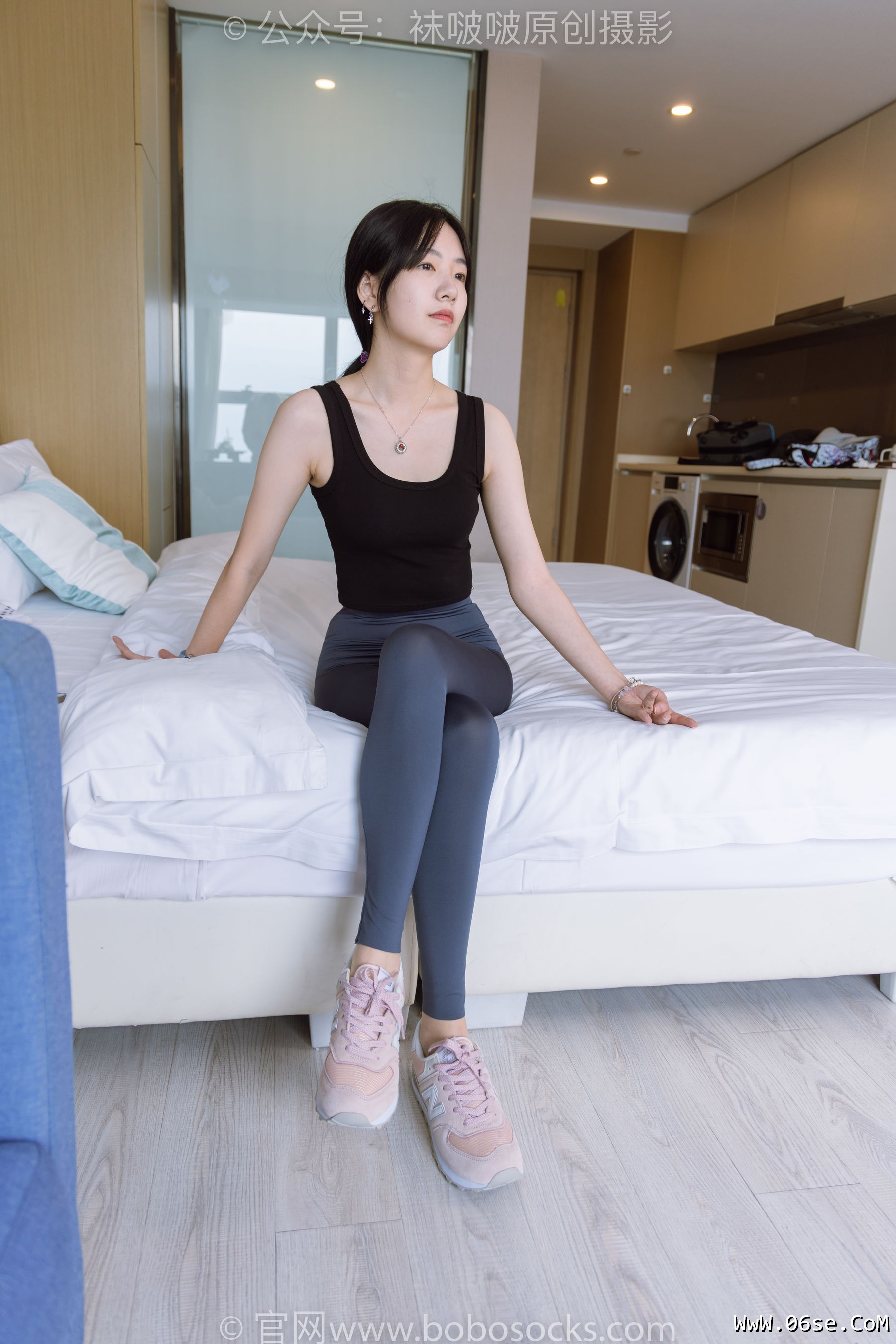 图片[2]-BoBoSocks袜啵啵 No.212 小甜豆 -运动鞋、肉丝、瑜伽裤裤里丝[140P]-六色网