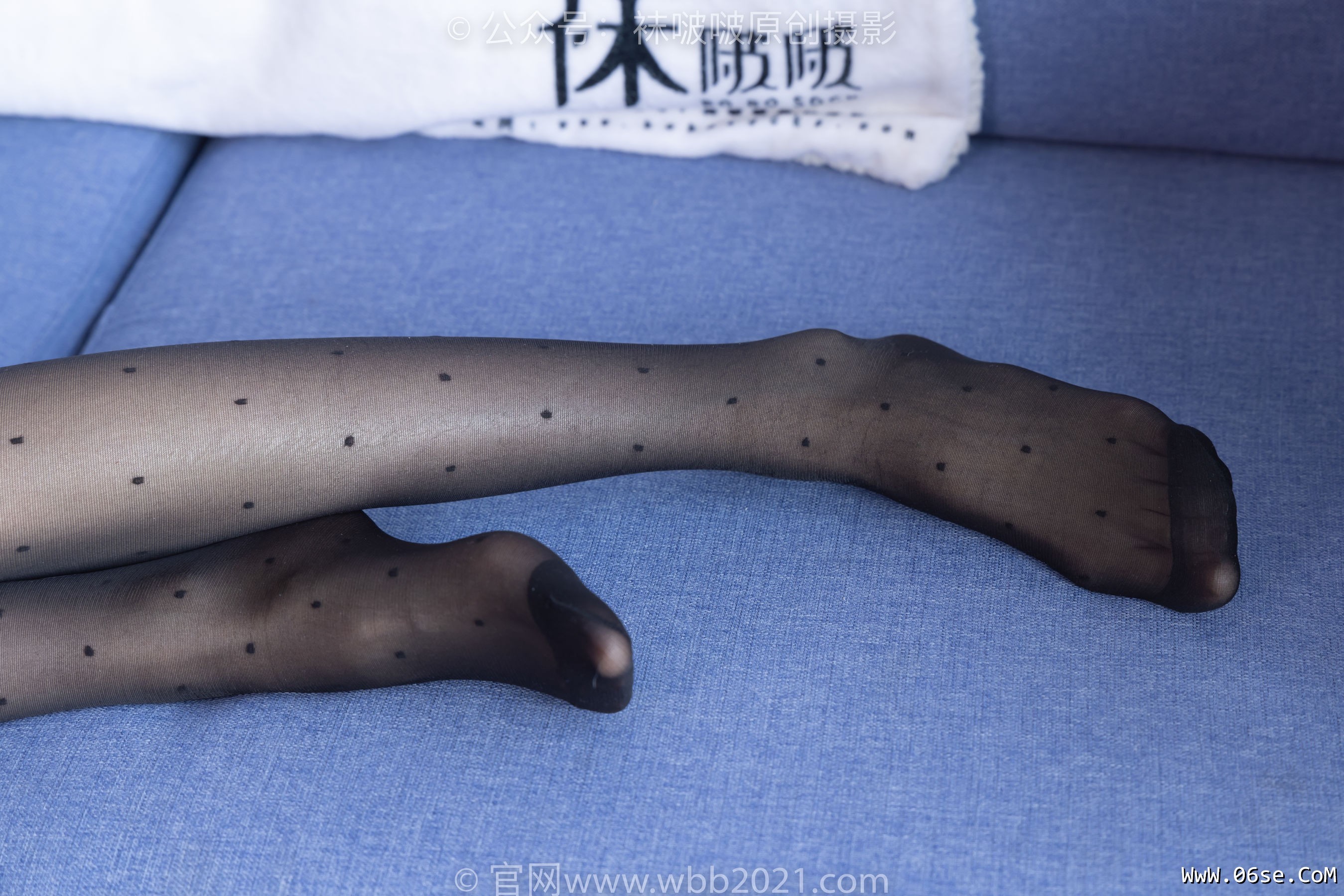 图片[111]-BoBoSocks袜啵啵 No.352 稚予 -短靴、波点黑丝[145P]-六色网
