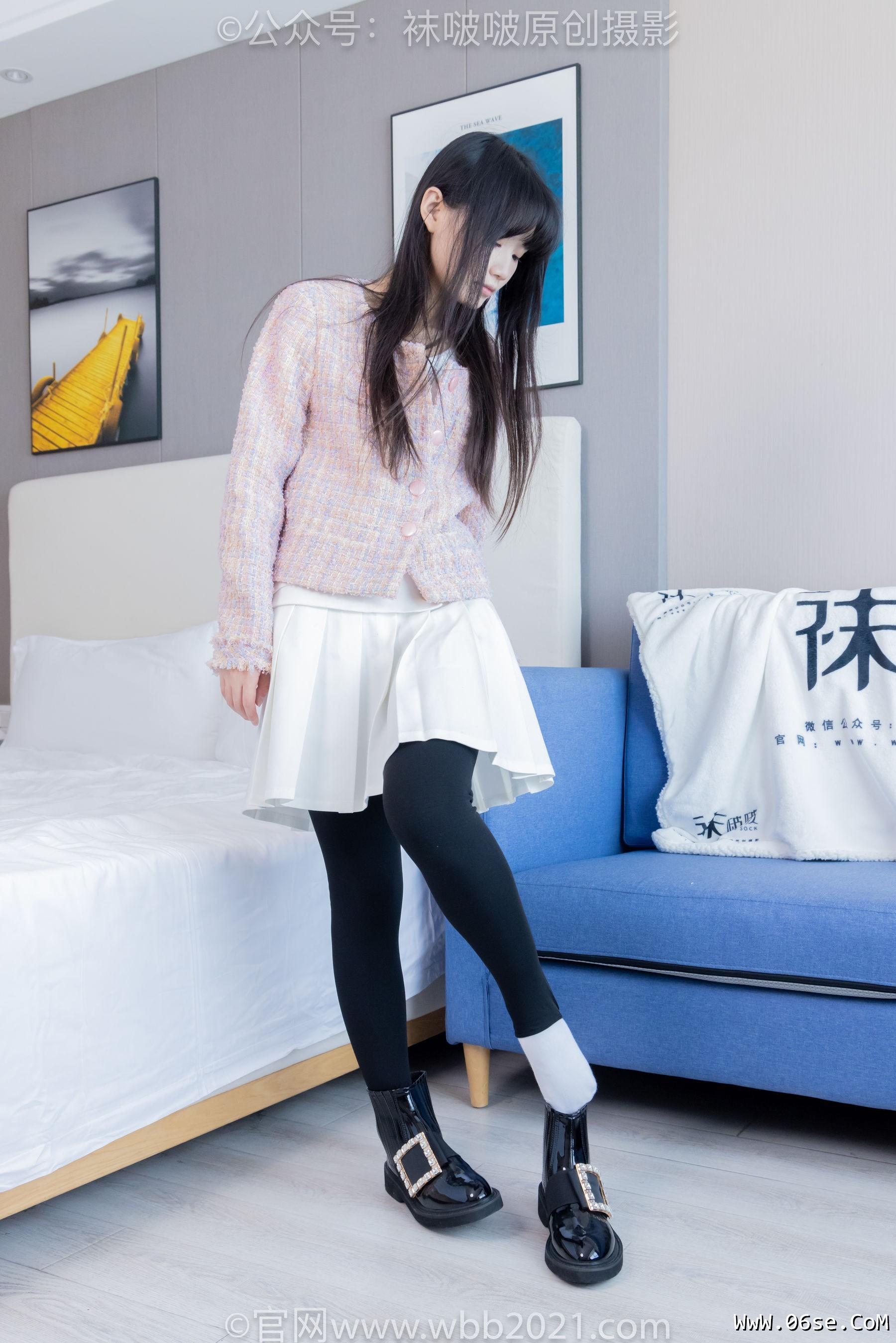 图片[126]-BoBoSocks袜啵啵 No.438 甜甜圈 -皮鞋、板鞋、白棉袜、黑色踩脚袜[150P]-六色网