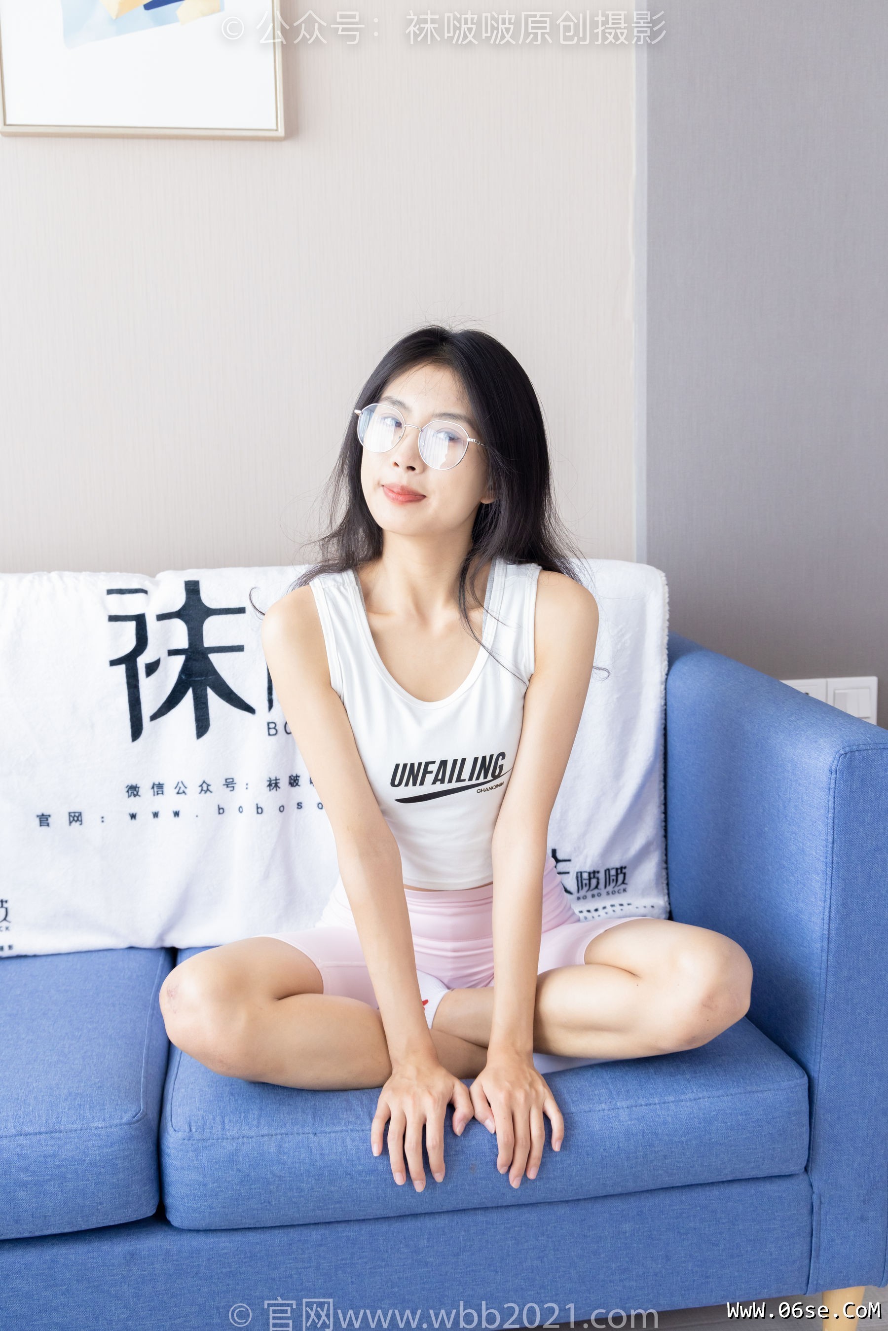 图片[201]-BoBoSocks袜啵啵 No.301 奶油 -两双板鞋、白棉袜、短黑丝、裸足[240P]-六色网