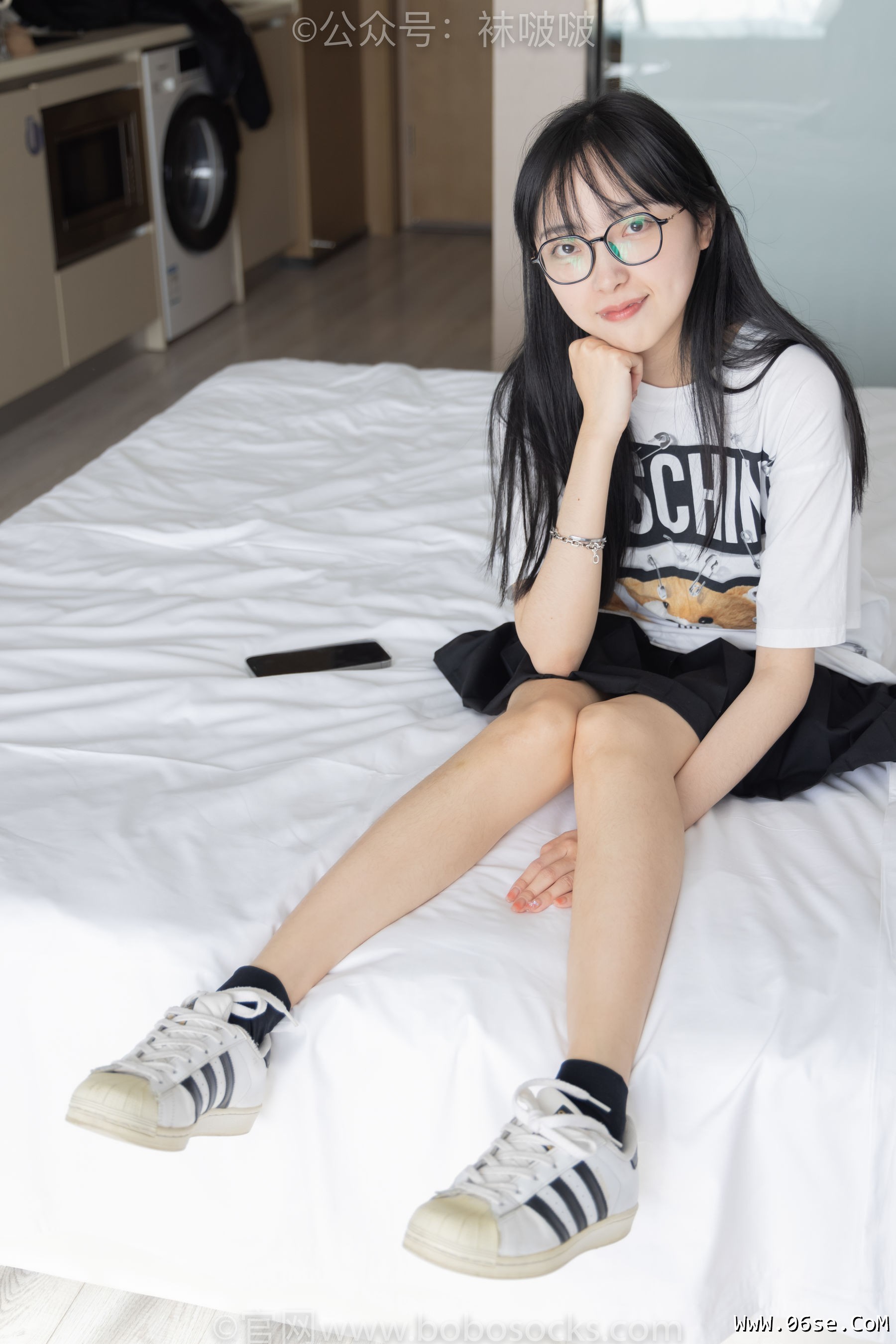 图片[36]-BoBoSocks袜啵啵 No.033 稚予-贝壳头、天鹅绒黑袜、天鹅绒白袜[154P]-六色网