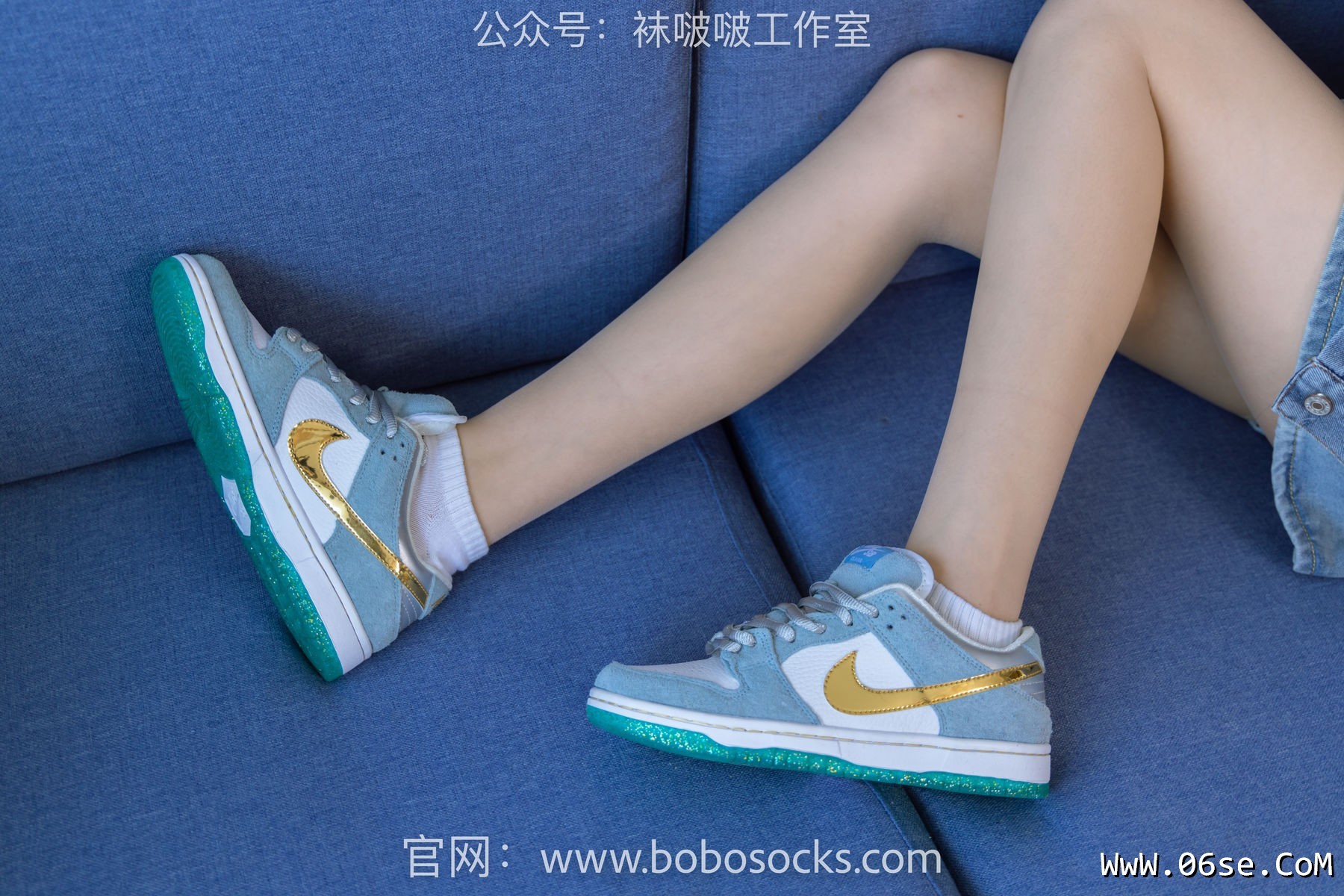 图片[68]-BoBoSocks袜啵啵 No.123 小甜豆-板鞋、白棉袜、肉丝[140P]-六色网