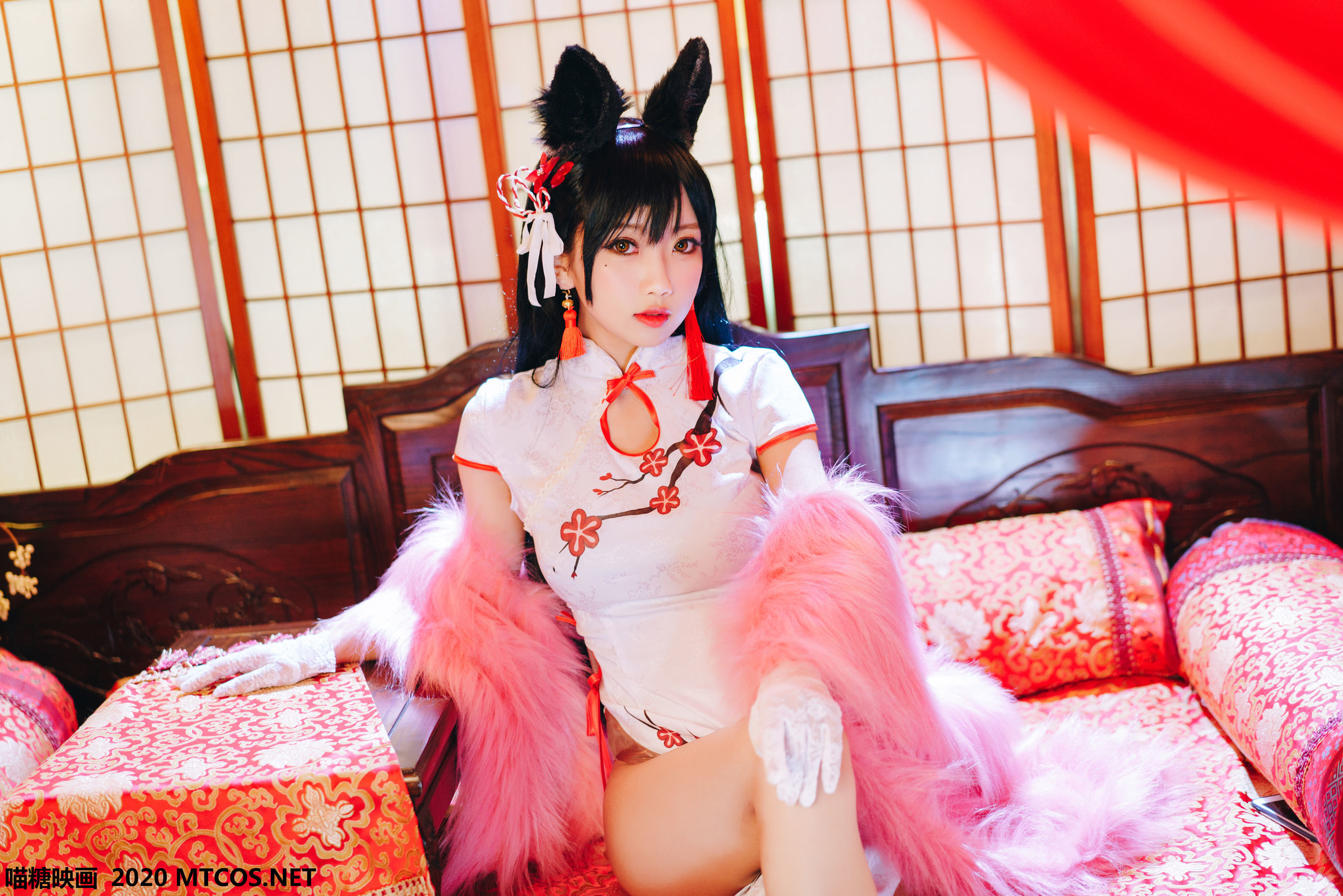 图片[3]-[喵糖映画] HML.001 新春旗袍 [24P]-六色网
