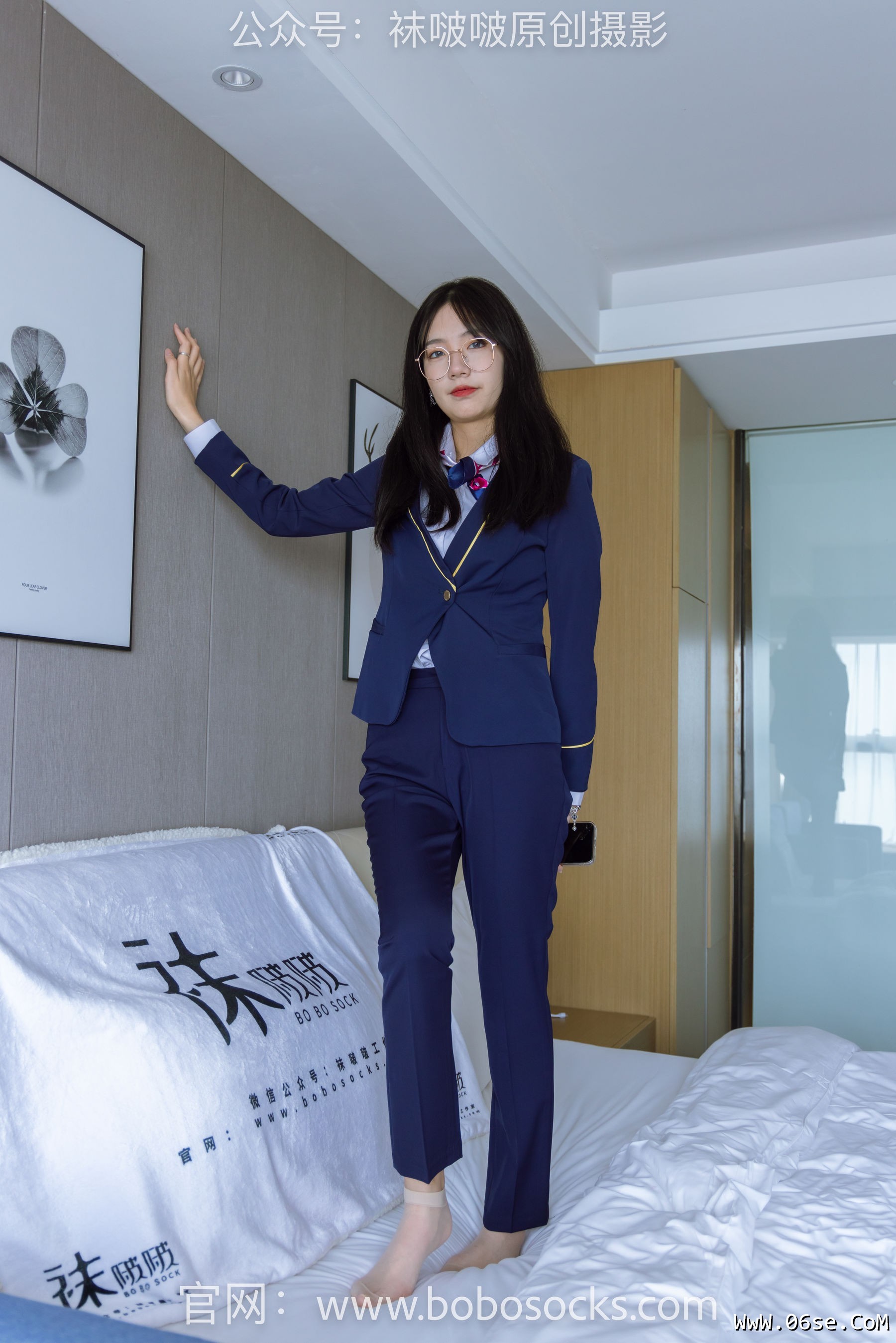 图片[37]-BoBoSocks袜啵啵 No.139 小甜豆-高跟鞋、短肉丝、空姐制服[140P]-六色网