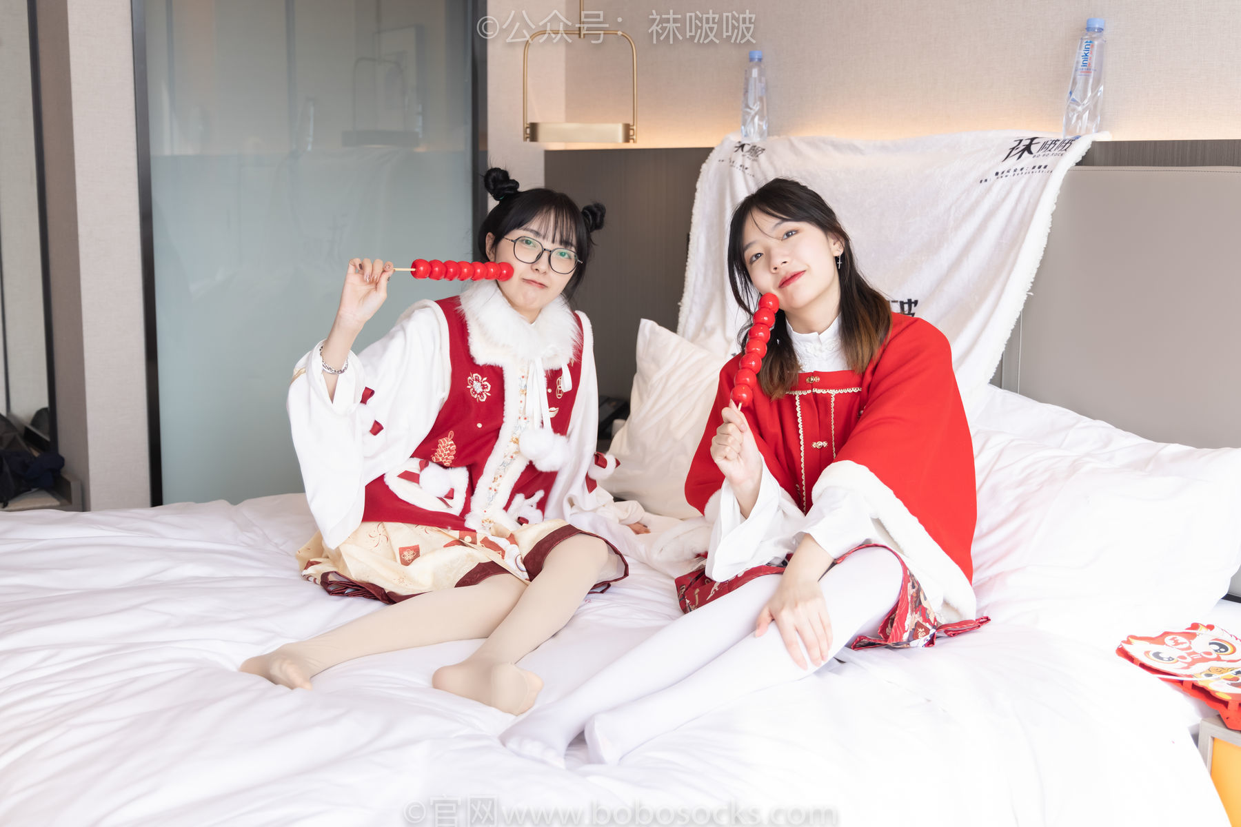 图片[35]-BoBoSocks袜啵啵 No.054 小甜豆与稚予-给大家拜年啦[139P]-六色网