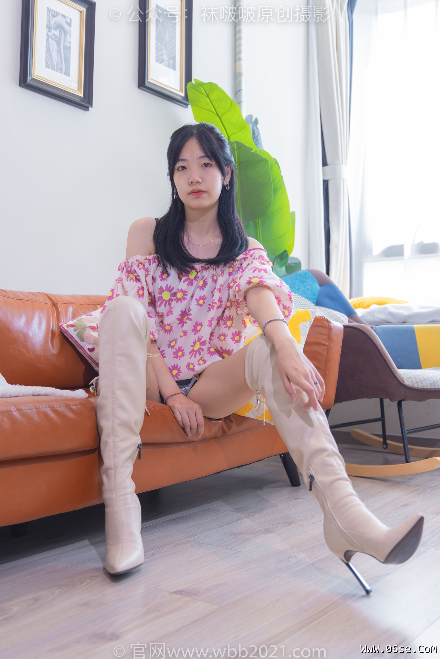 图片[13]-BoBoSocks袜啵啵 No.308 小甜豆 -长靴、白棉袜、裸足[170P]-六色网