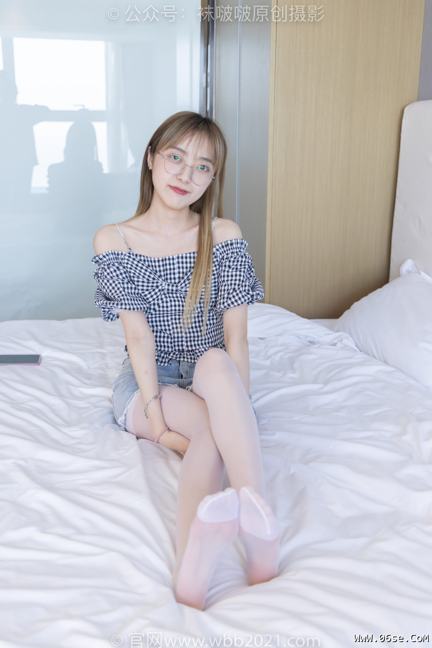 图片[135]-BoBoSocks袜啵啵 No.234 稚予-板鞋、白丝[150P]-六色网