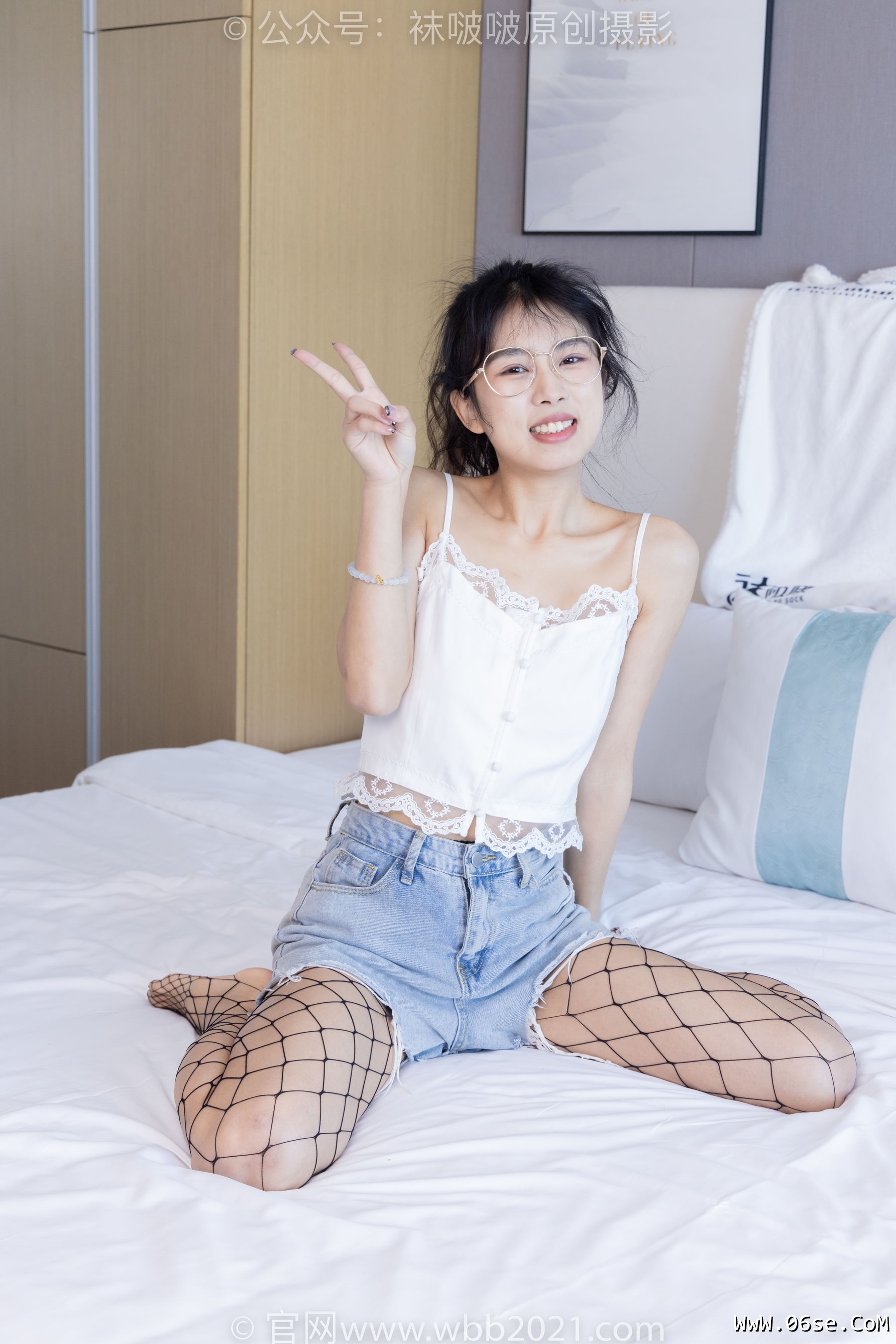 图片[6]-BoBoSocks袜啵啵 No.383 奶油 -长靴、高跟长靴、黑丝、网袜、裸足[150P]-六色网