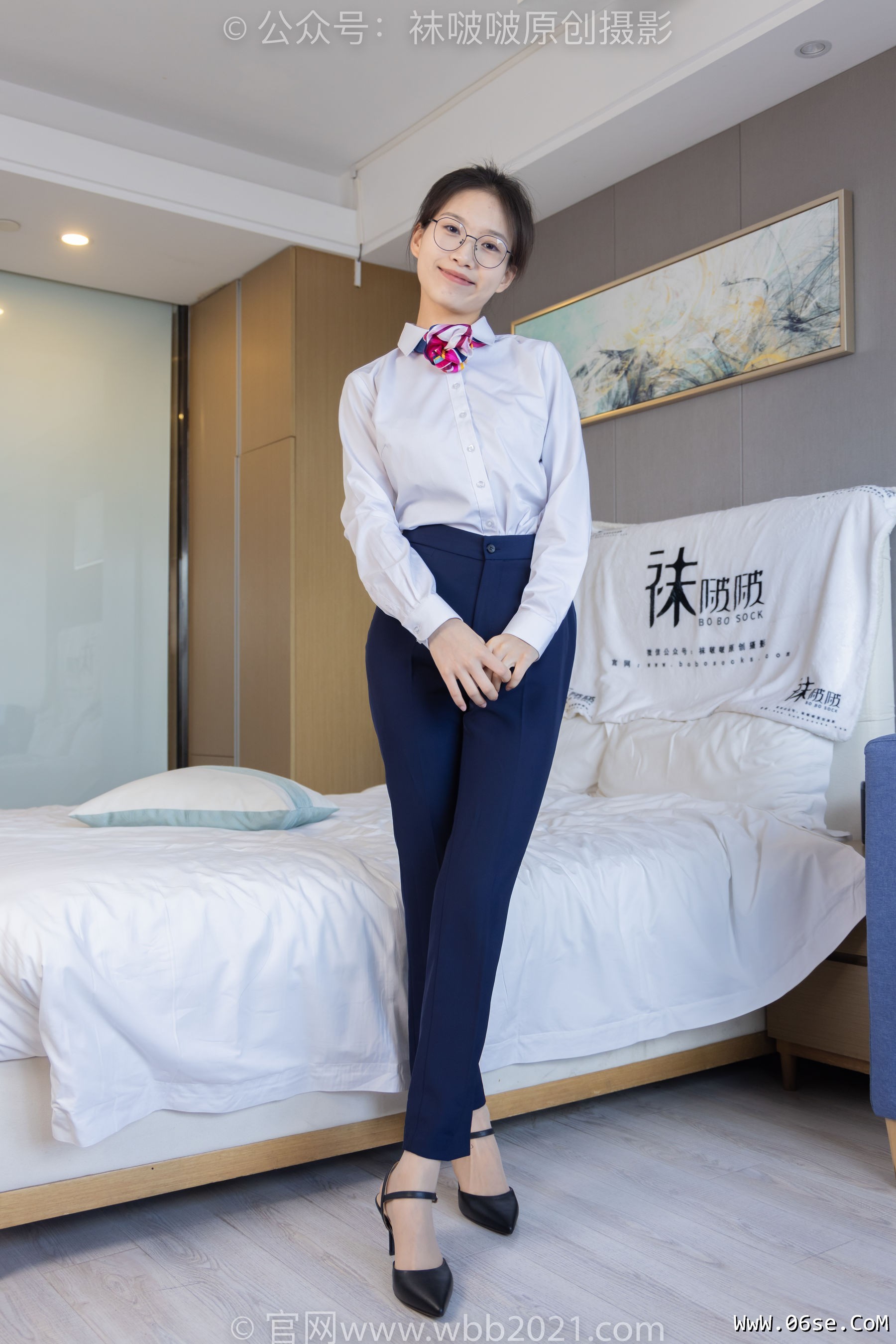 图片[13]-BoBoSocks袜啵啵 No.401 芝士 -高跟鞋、肉丝、裸足[145P]-六色网