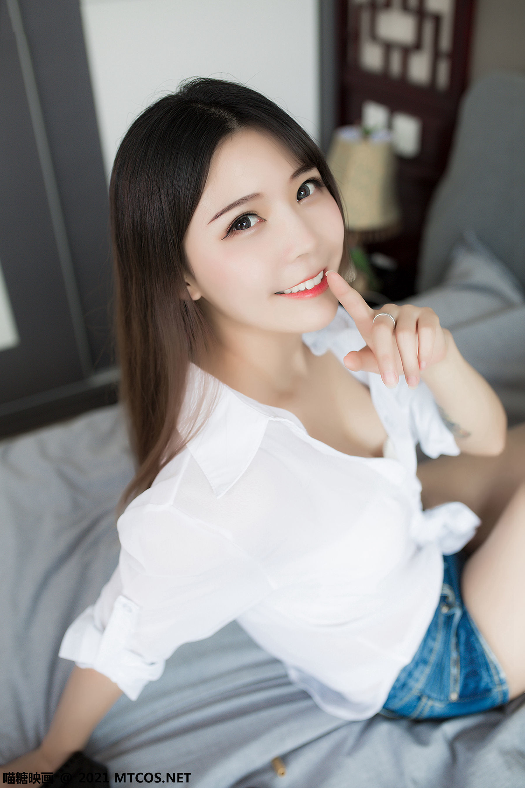 图片[23]-喵糖映画 VOL.421 吃鸡少女 [45P]-六色网