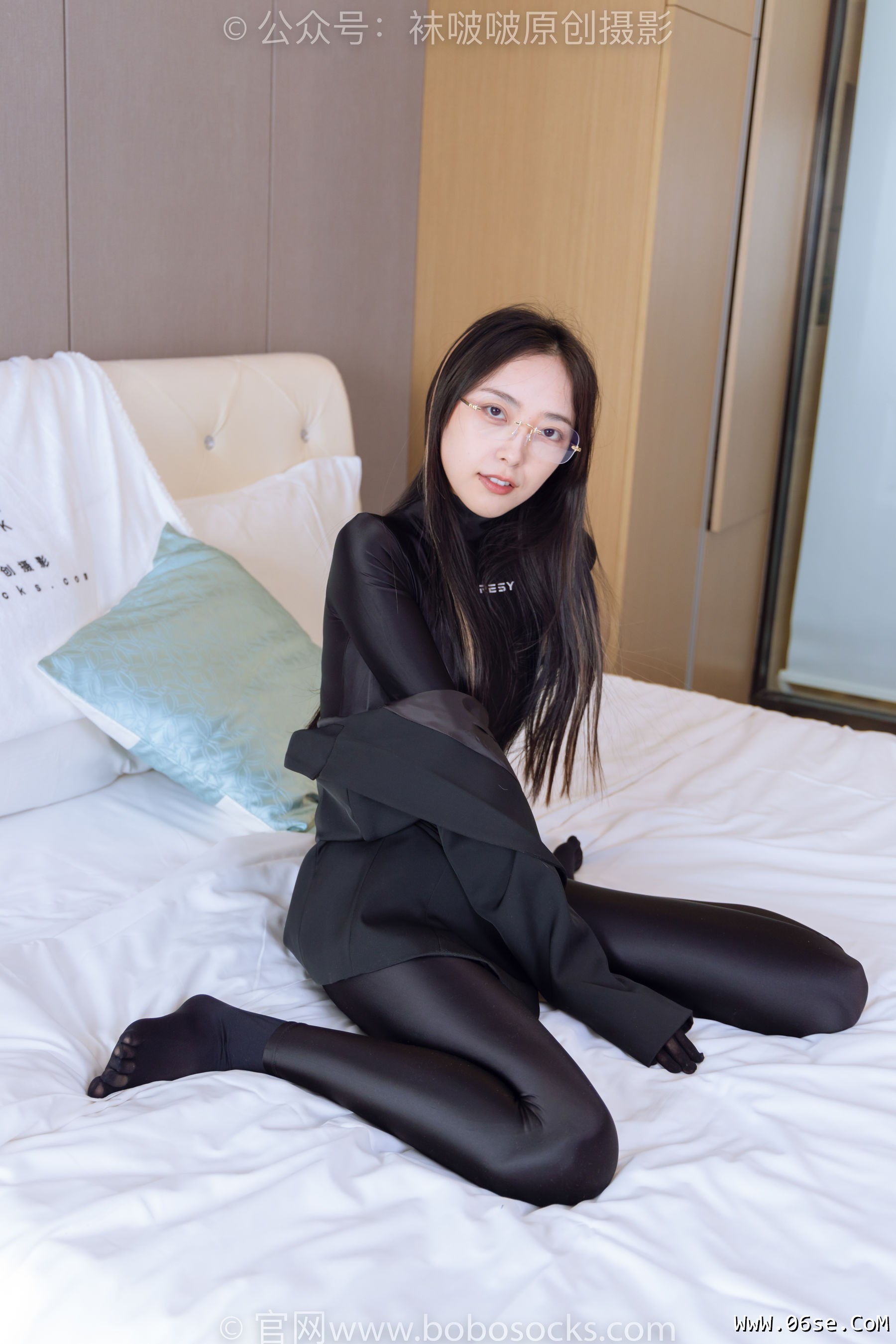 图片[119]-BoBoSocks袜啵啵 No.164 稚予-长靴、五指袜黑丝、裤里丝、连体服[139P]-六色网