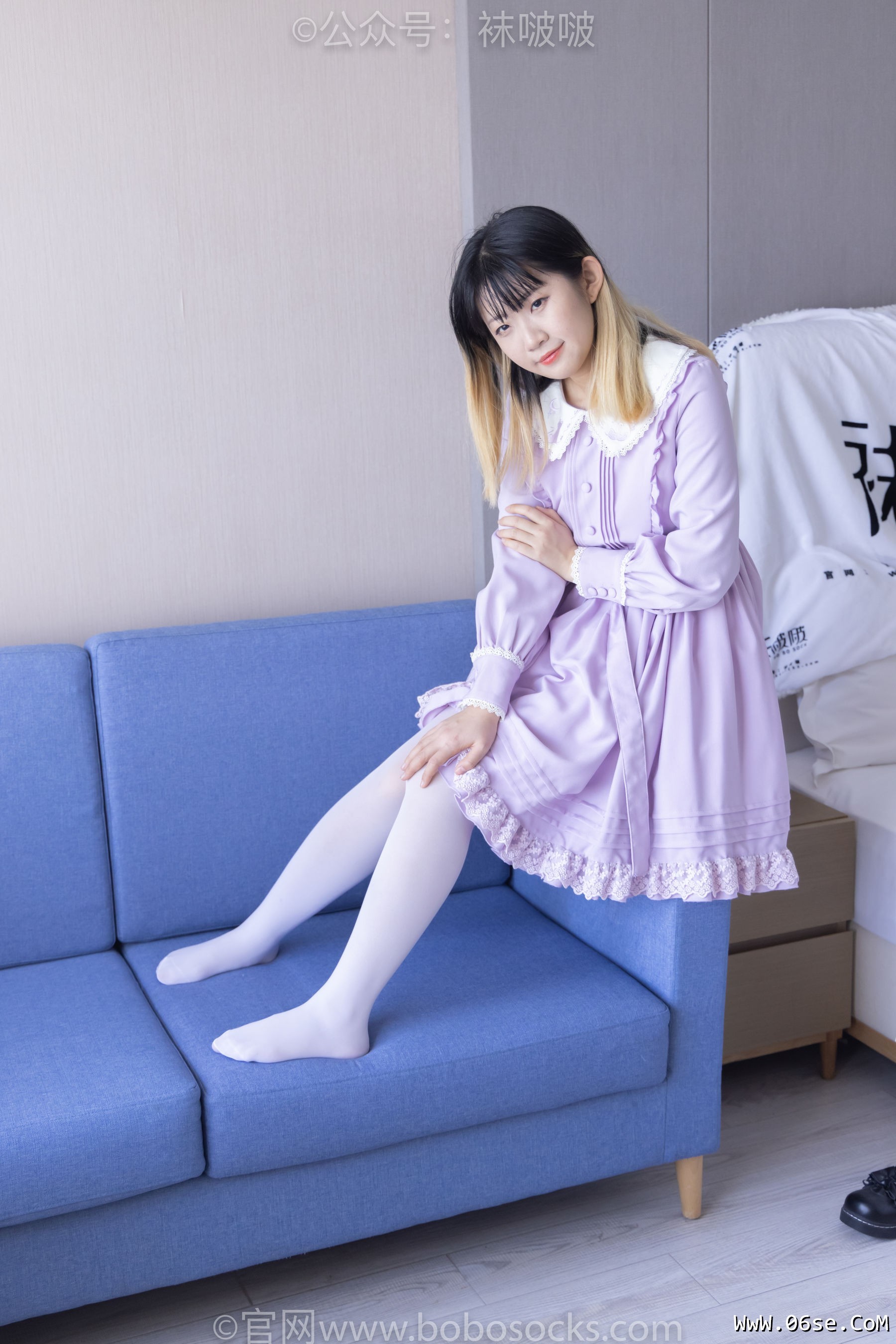 图片[133]-BoBoSocks袜啵啵 No.079 砂糖-皮鞋、厚白丝[140P]-六色网