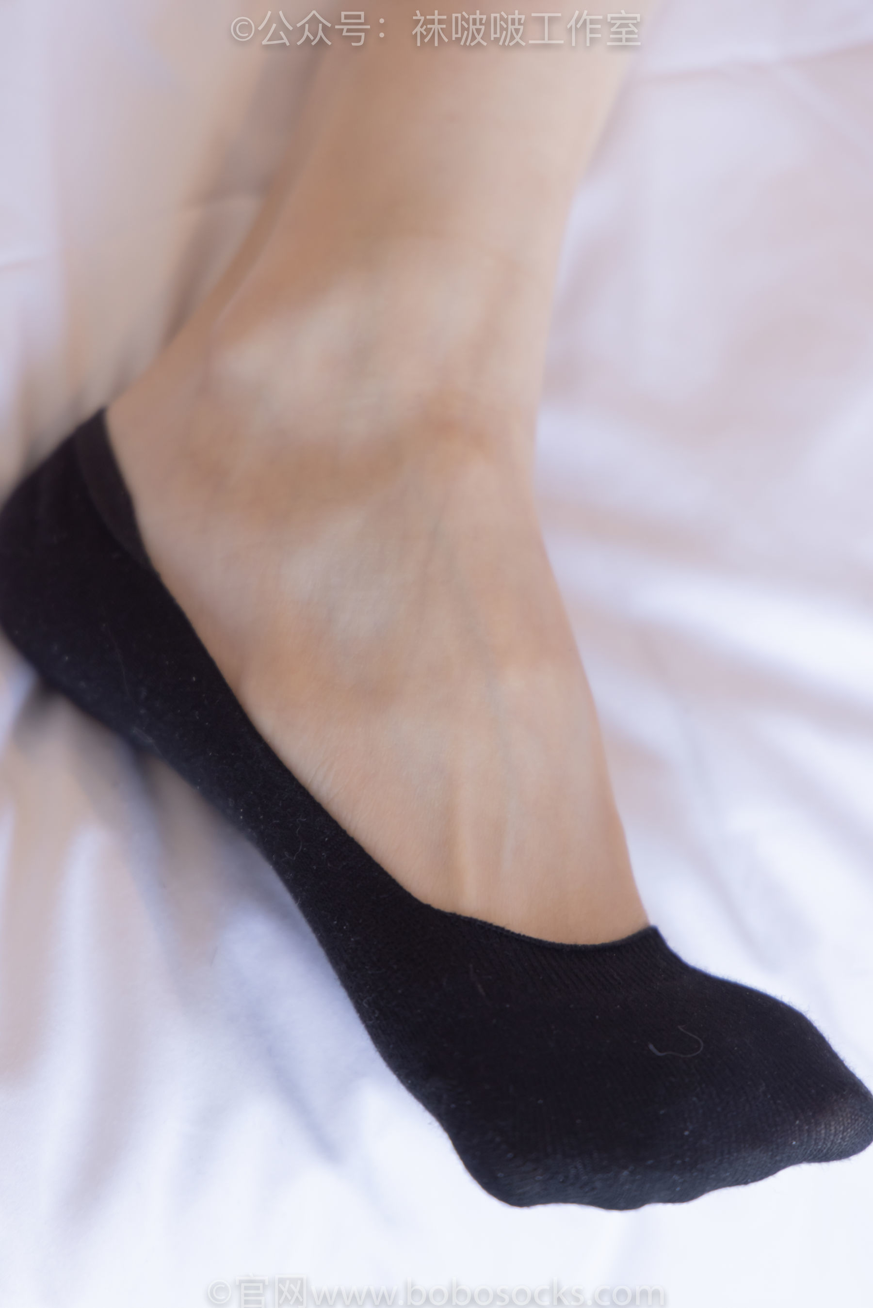 图片[137]-BoBoSocks袜啵啵 No.091 稚予-板鞋、淡粉色船袜、黑色船袜、裸足[148P]-六色网