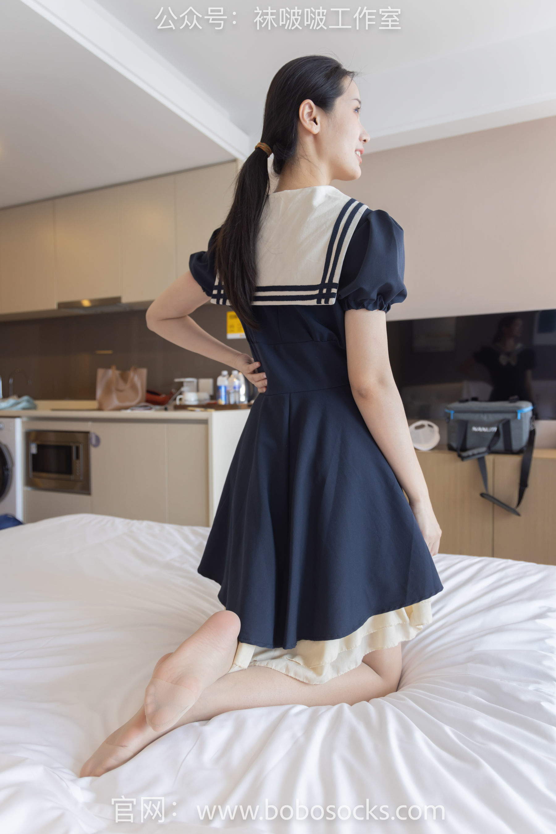 图片[85]-BoBoSocks袜啵啵 No.107 小安-平底鞋、白棉袜、肉丝[140P]-六色网