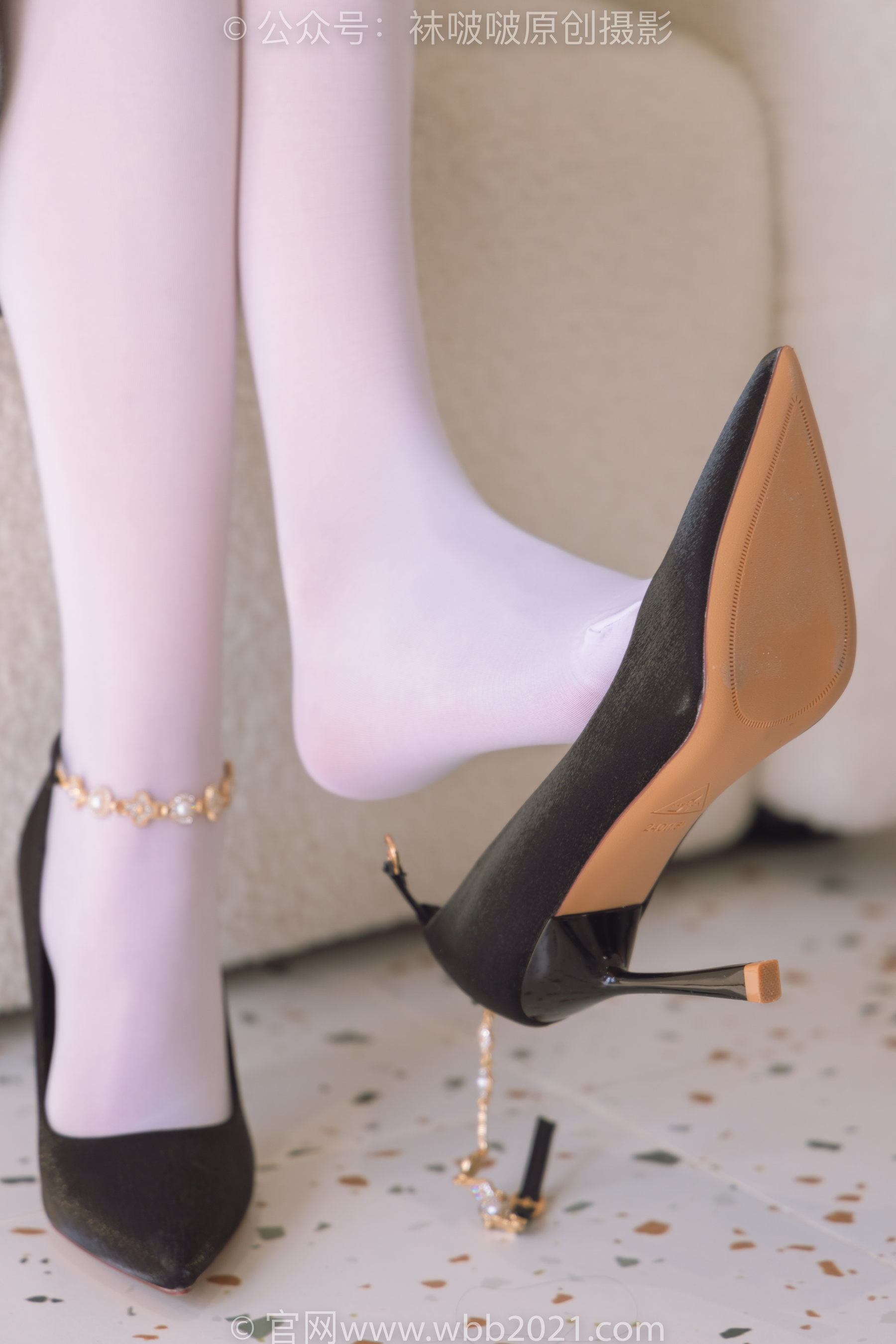 图片[115]-BoBoSocks袜啵啵 No.242 小甜豆-高跟鞋、厚白丝[140P]-六色网