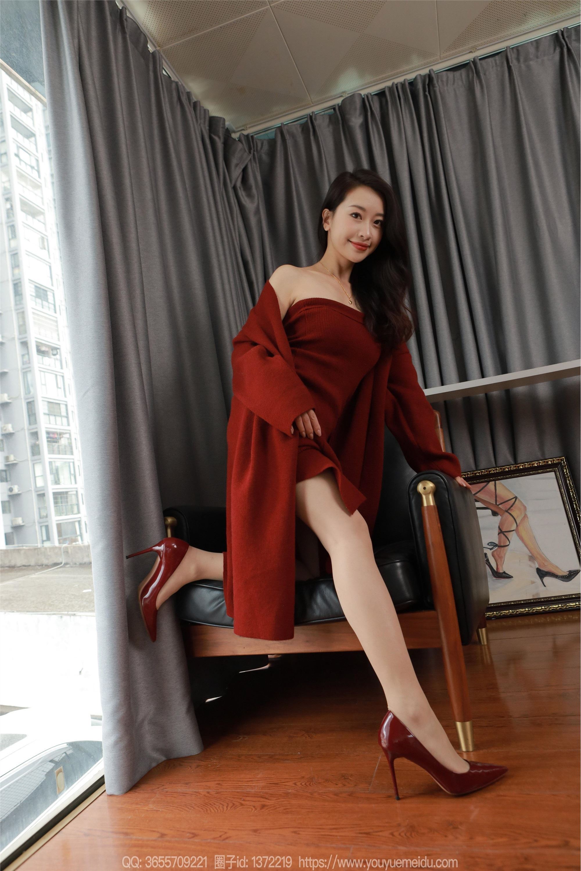 图片[47]-IESS异思趣向 2025.01.31 丝享家 1965 小婕《红色针织裙（下）》[83P]-六色网