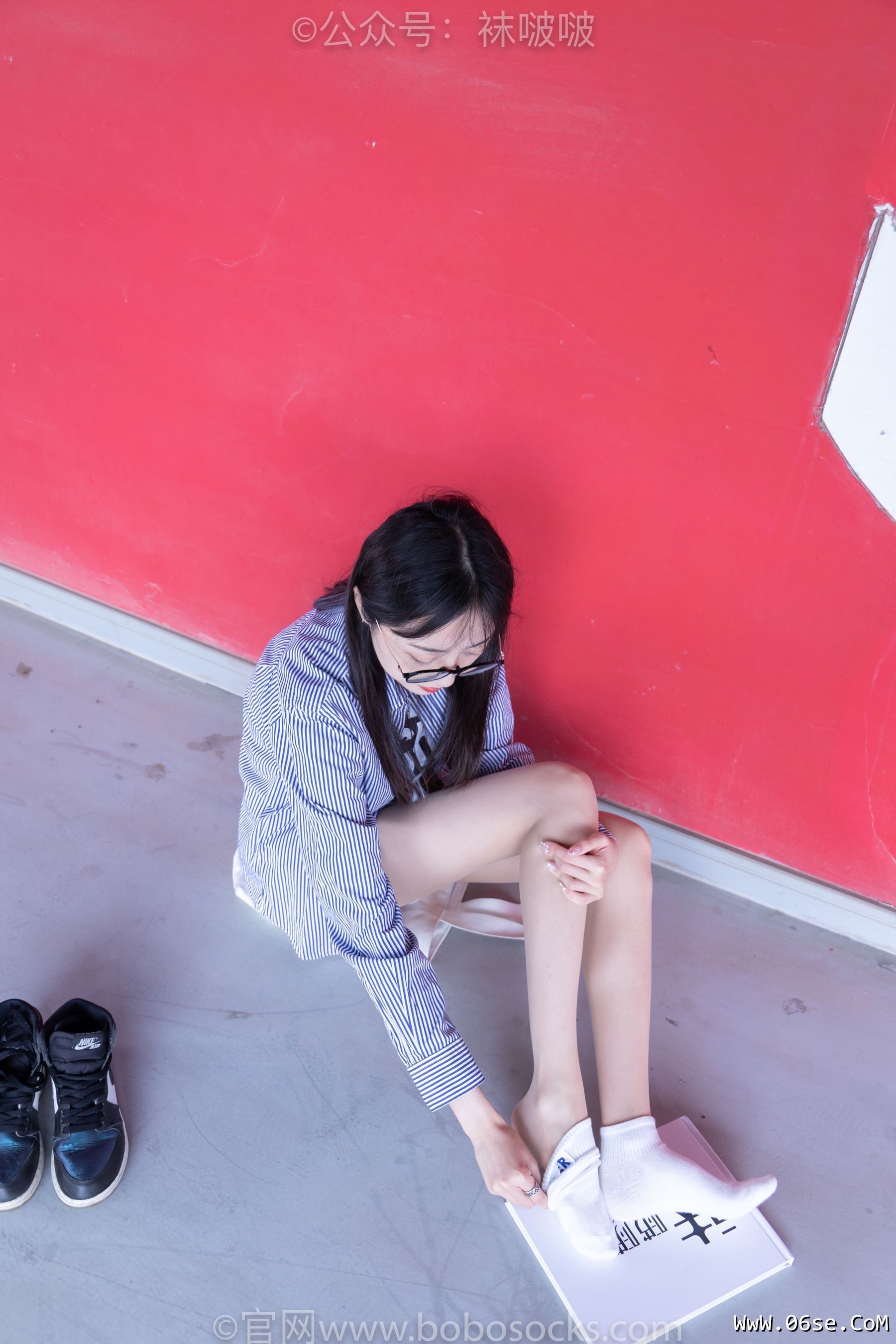 图片[93]-BoBoSocks袜啵啵 No.011 稚予-AJ、白色短棉袜、肉丝[139P]-六色网