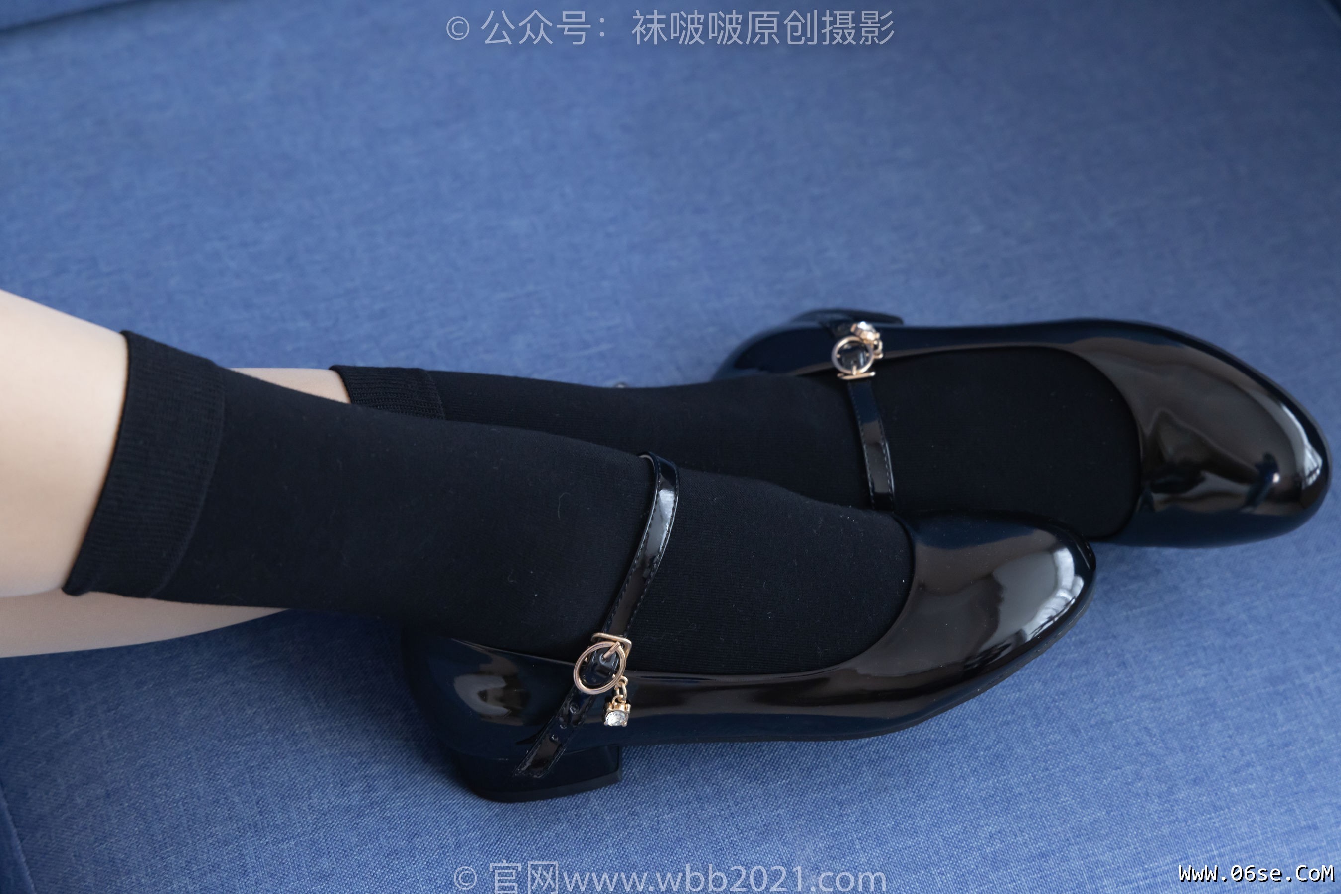 图片[66]-BoBoSocks袜啵啵 No.324 奶油 -高跟鞋、皮鞋、黑棉袜、油亮肉丝[140P]-六色网