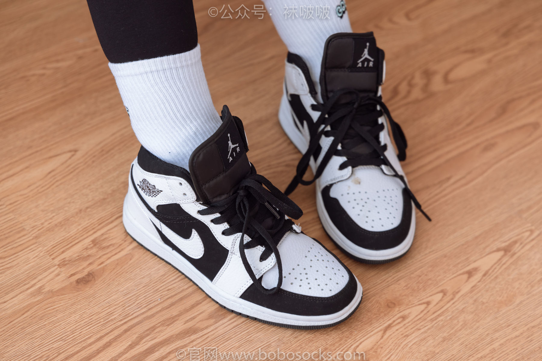 图片[10]-BoBoSocks袜啵啵 No.059 砂糖-AJ板鞋、白棉袜、裸足[142P]-六色网