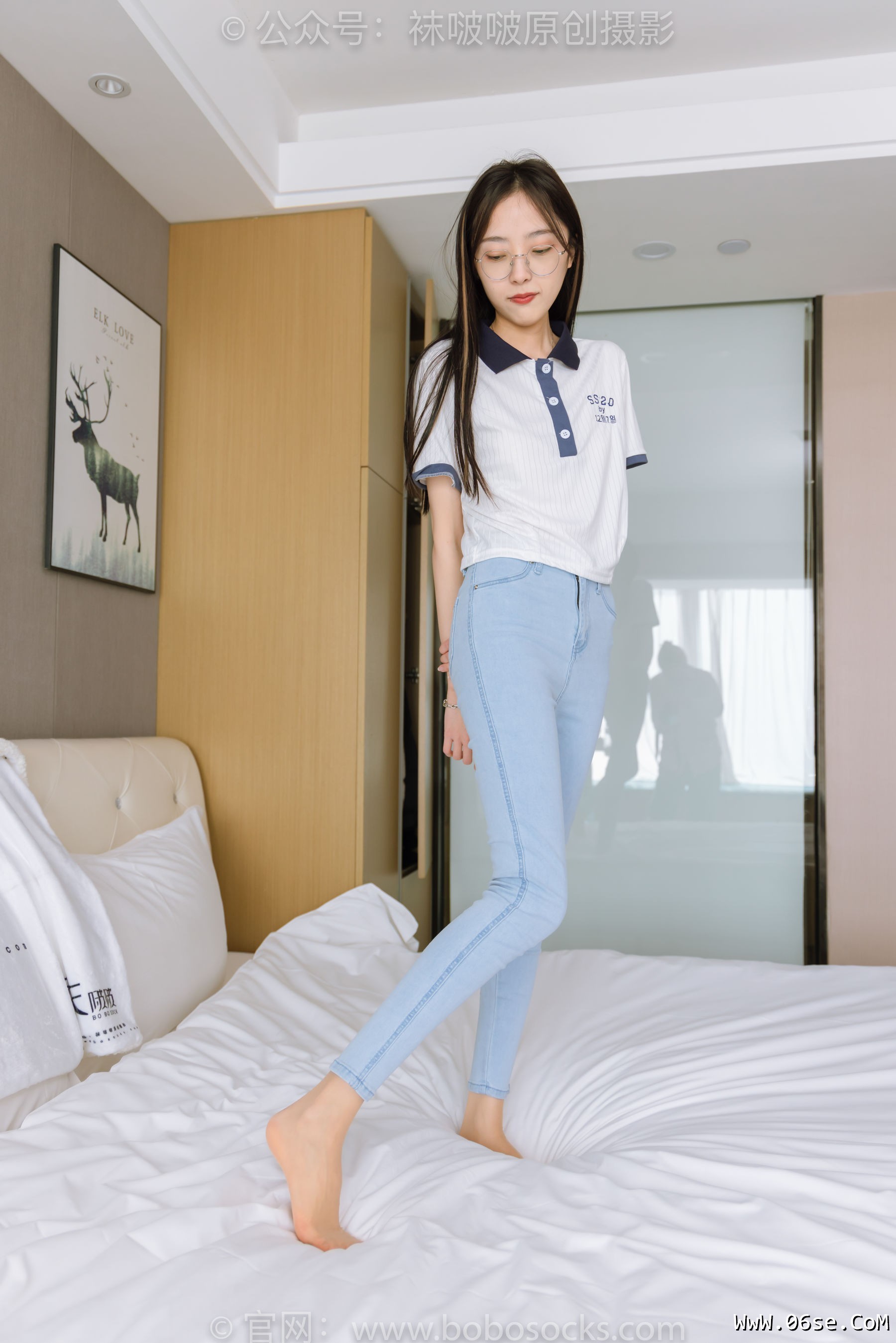 图片[8]-BoBoSocks袜啵啵 No.161 稚予-贝壳头板鞋、肉丝、裤里丝[140P]-六色网