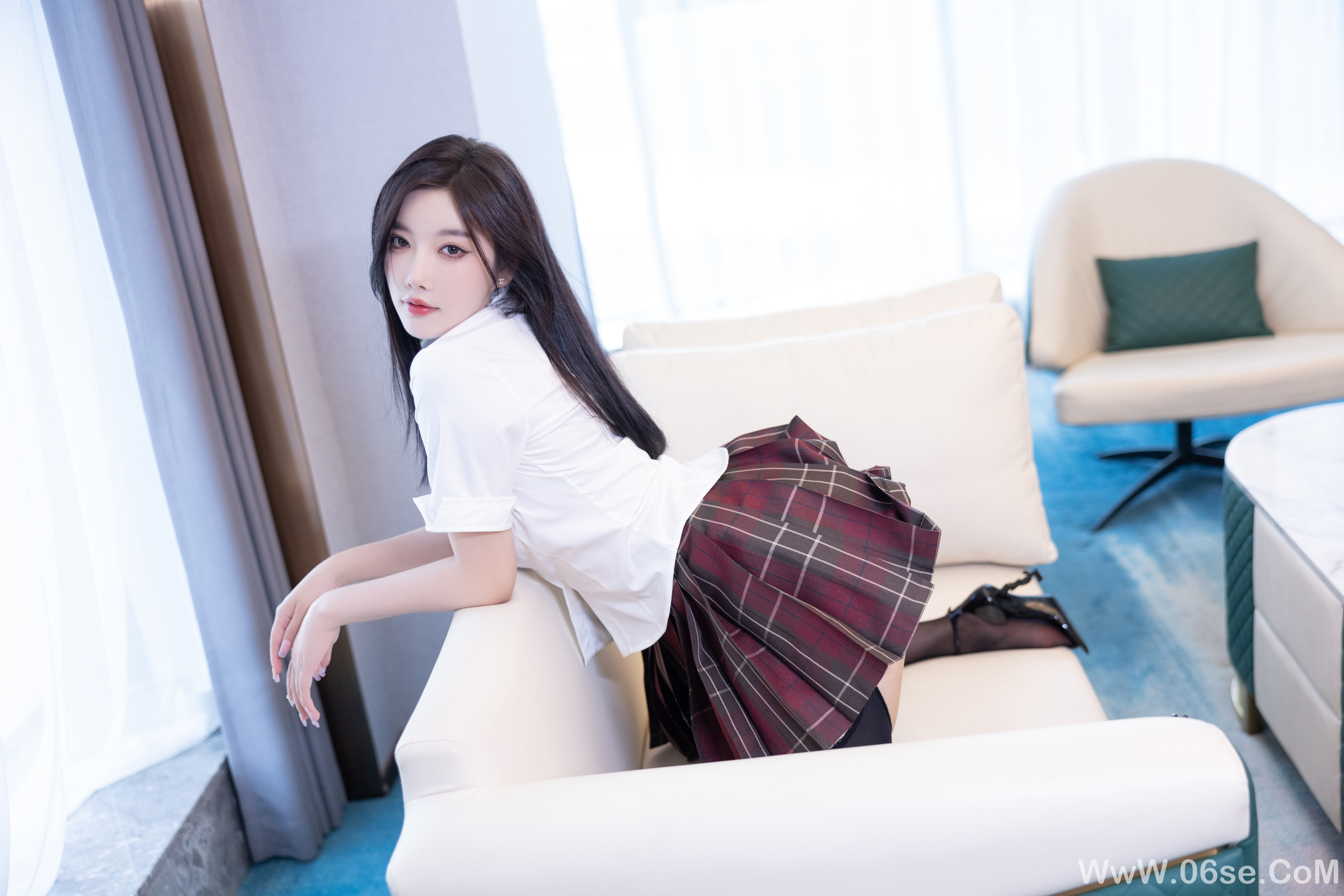 图片[79]-杨晨晨Yome – 性感JK制服[125P]-六色网
