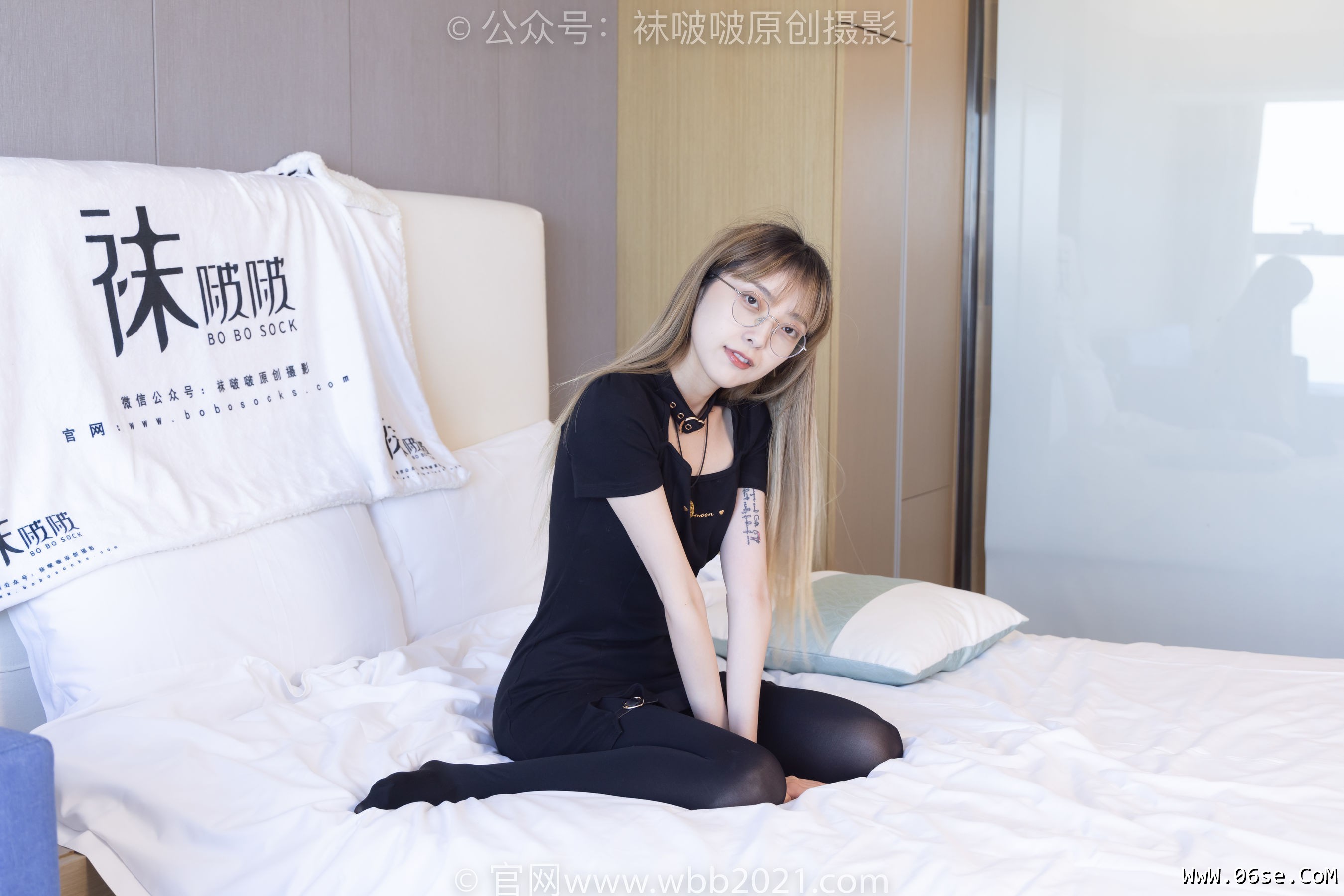 图片[29]-BoBoSocks袜啵啵 No.270 稚予 -高跟鞋、皮鞋、厚黑丝、黑色大腿棉袜[149P]-六色网