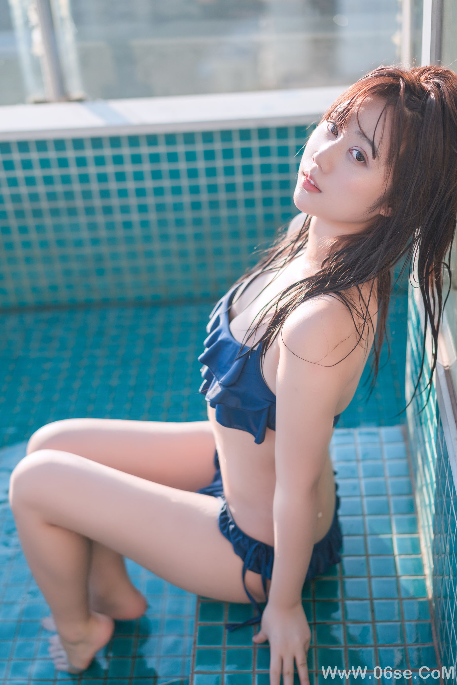图片[49]-微博福利姬镜酱 私奔之泳衣[61P]-六色网