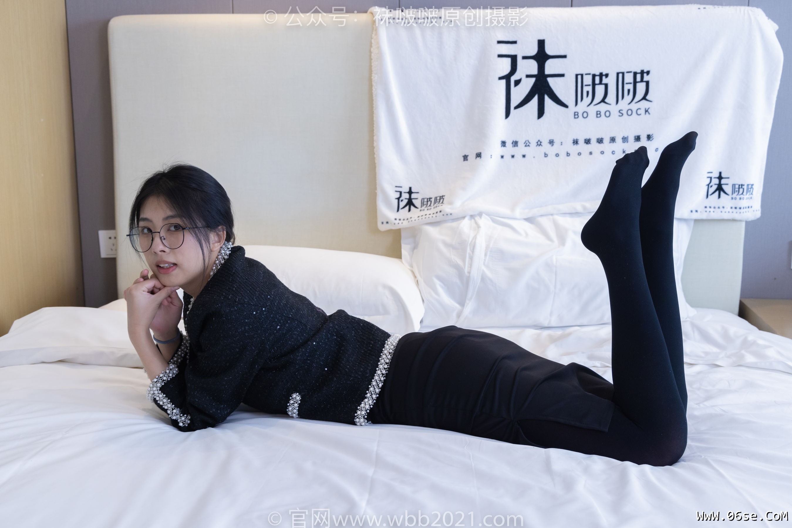图片[43]-BoBoSocks袜啵啵 No.378 奶油 -短靴、运动鞋、厚黑丝、厚灰丝[190P]-六色网