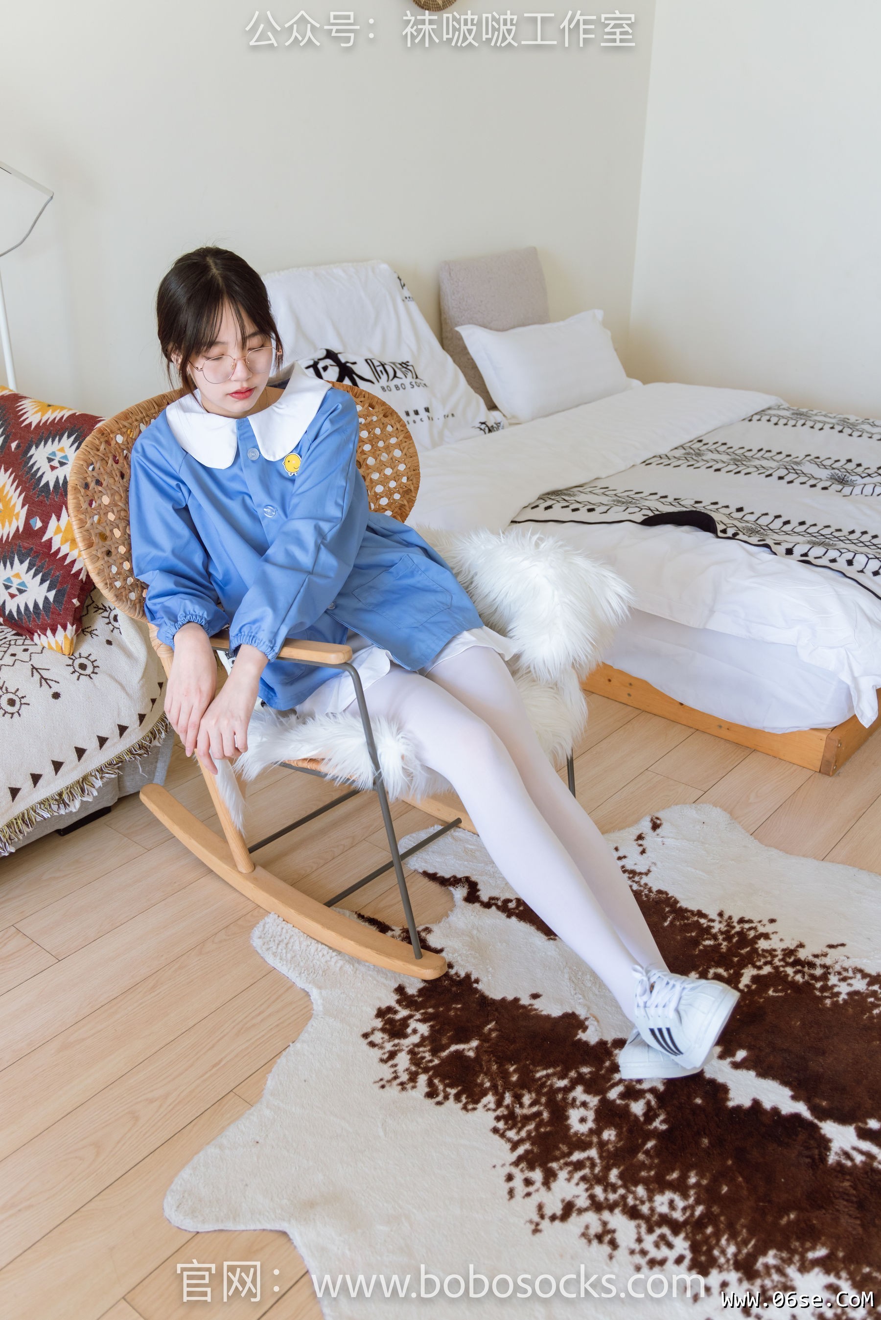 图片[26]-BoBoSocks袜啵啵 No.093 小甜豆-贝壳头、厚白丝[132P]-六色网