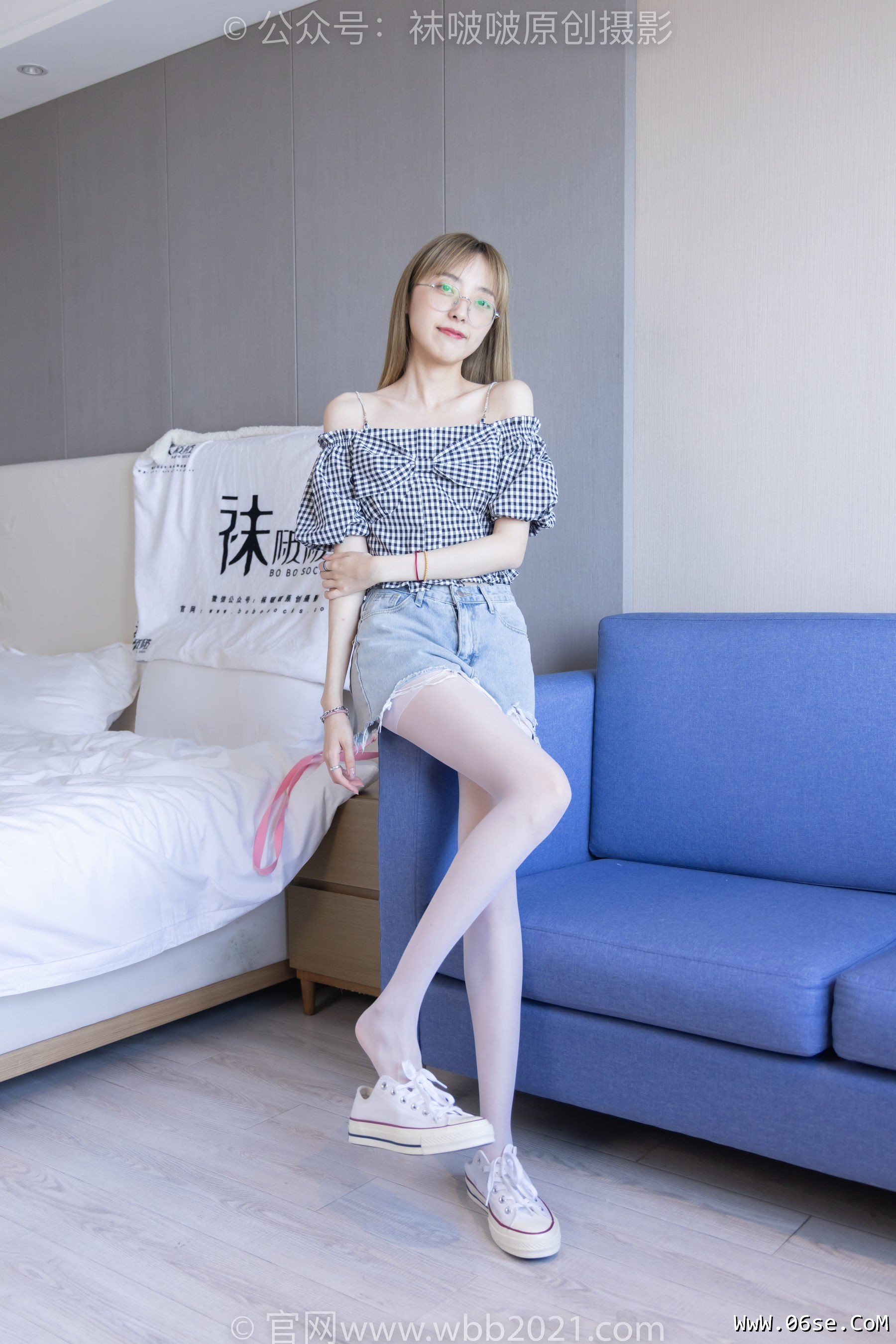 图片[68]-BoBoSocks袜啵啵 No.234 稚予-板鞋、白丝[150P]-六色网