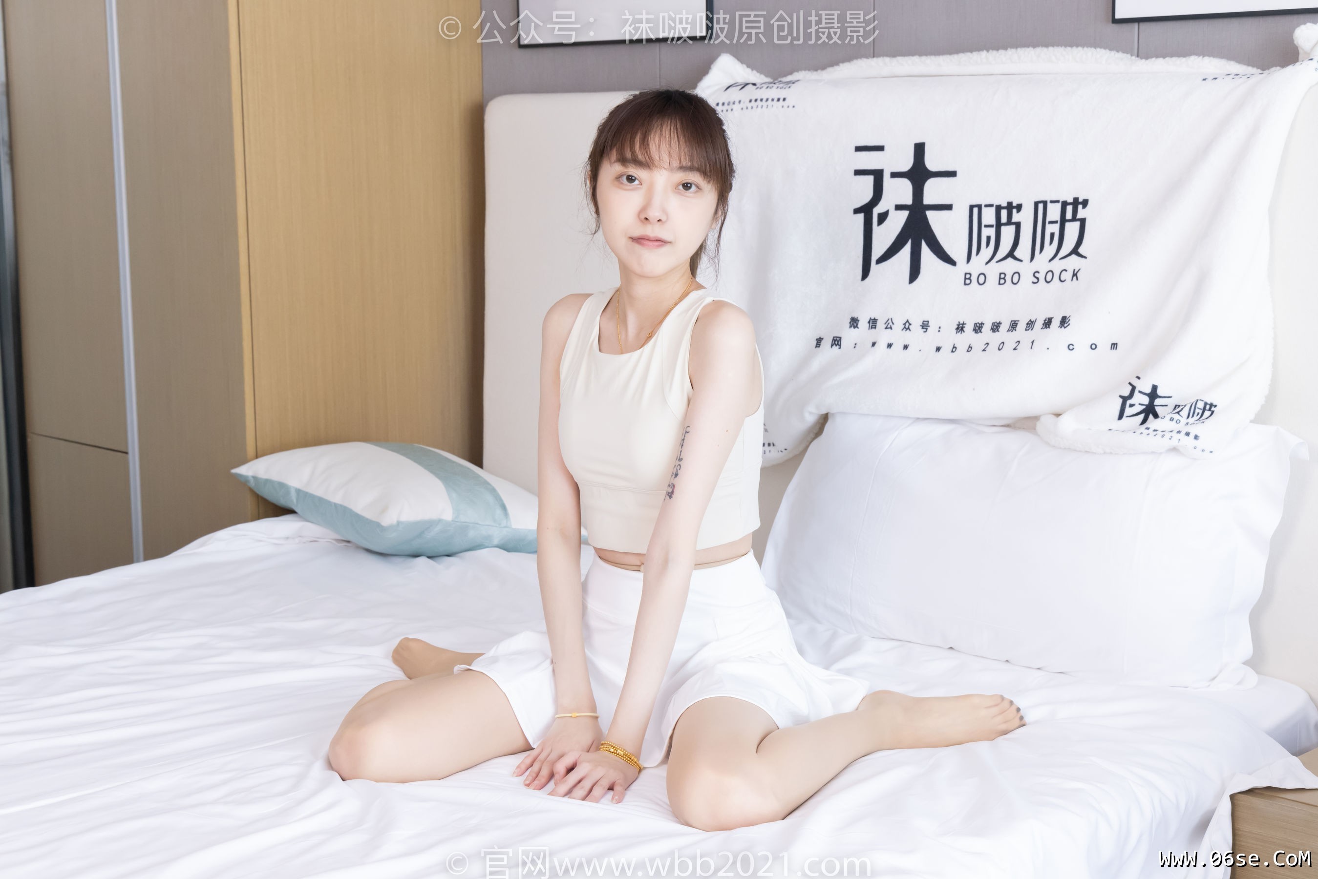 图片[99]-BoBoSocks袜啵啵 No.424 稚予 -运动鞋、白棉袜、肉丝、腰丝[140P]-六色网