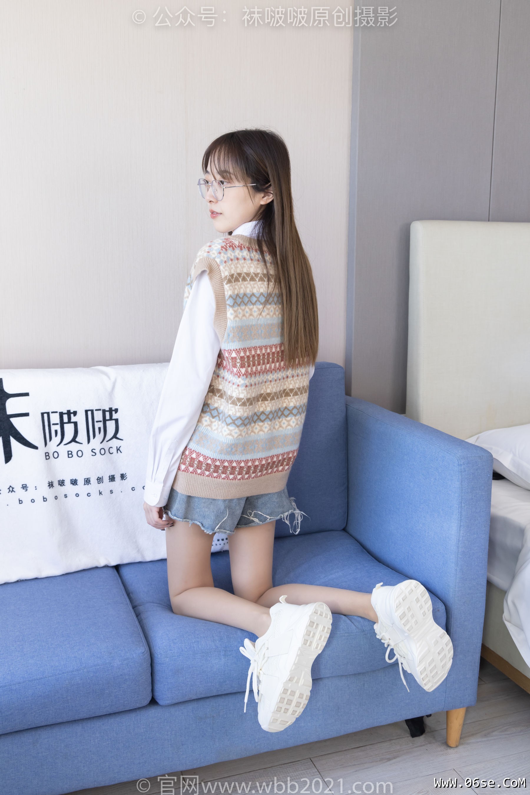 图片[78]-BoBoSocks袜啵啵 No.316 稚予 -运动鞋、马丁靴、肉丝[160P]-六色网
