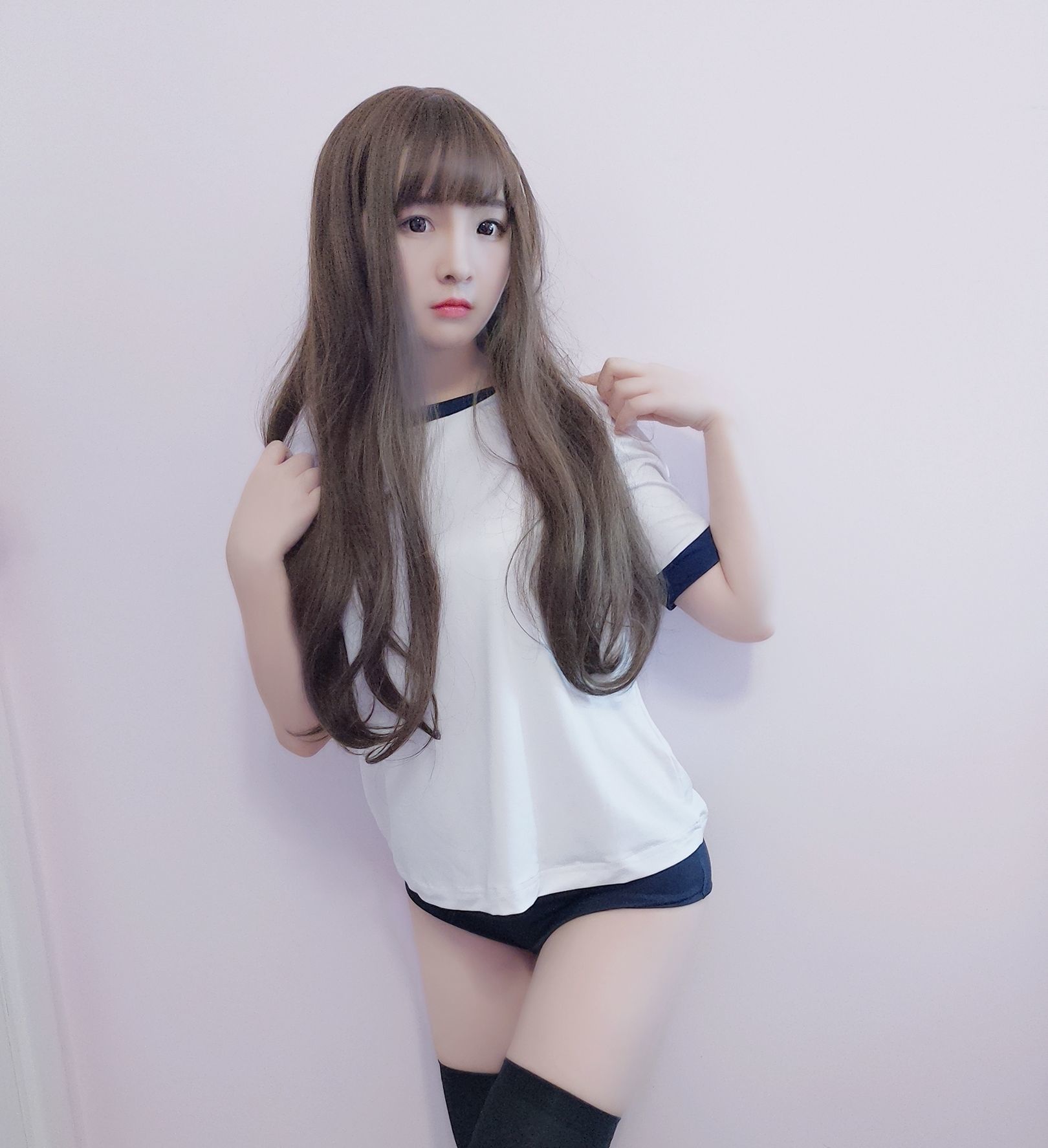 图片[5]-二次元美女古川kagura 体操服[14P]-六色网