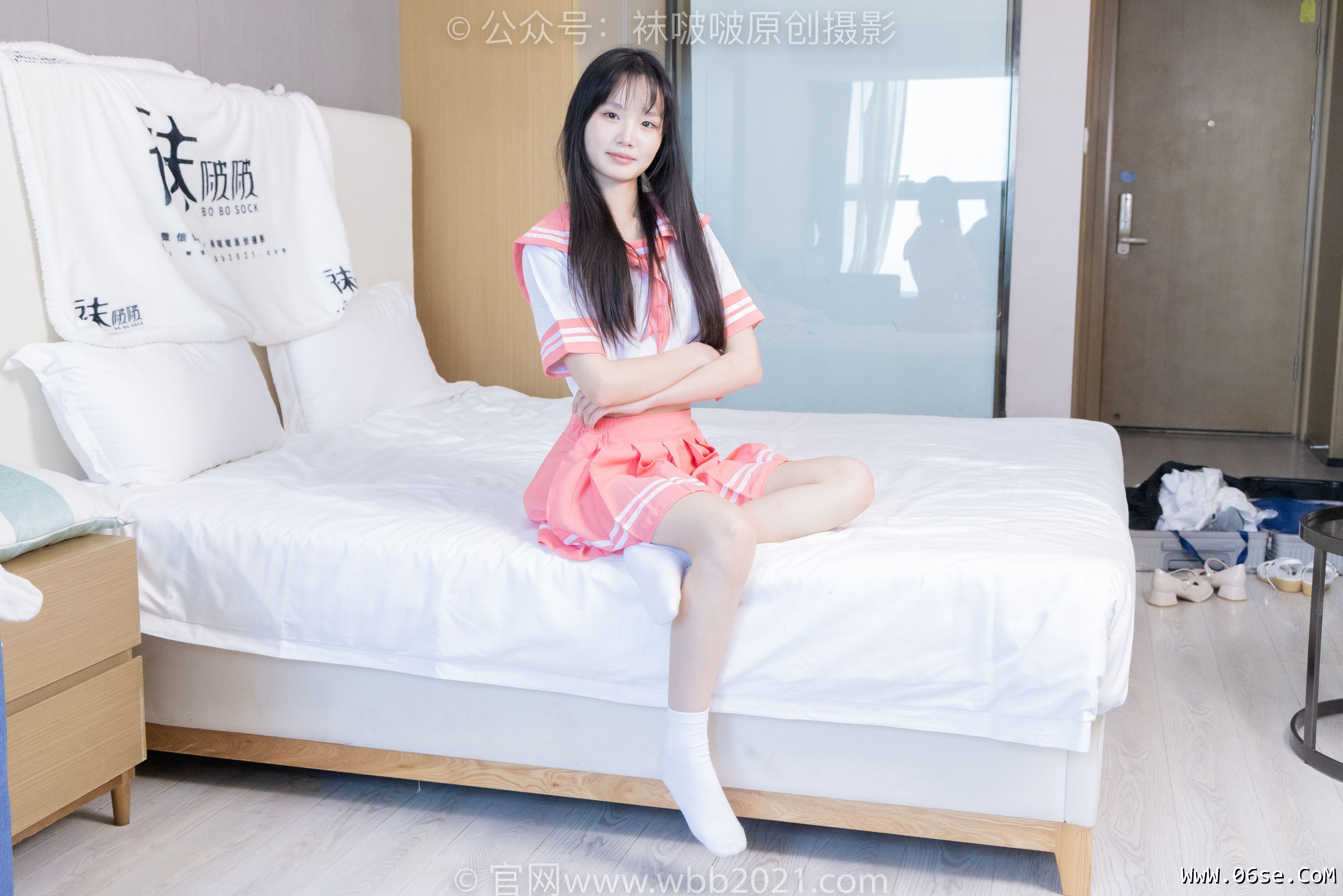 图片[23]-BoBoSocks袜啵啵 No.429 甜甜圈 -板鞋、白棉袜、过膝白棉袜[159P]-六色网