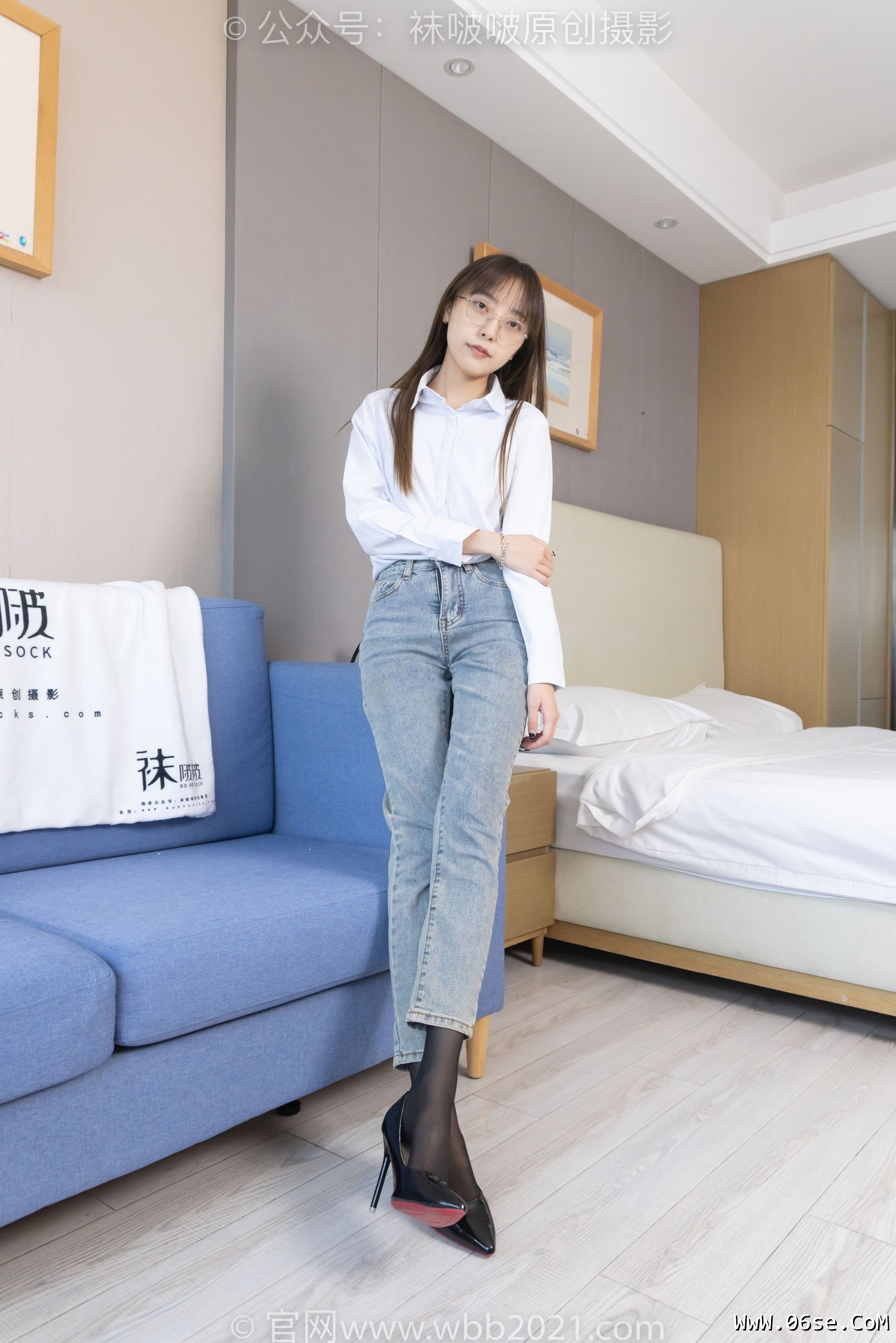 图片[112]-BoBoSocks袜啵啵 No.337 稚予 -高跟鞋、高跟凉鞋、黑丝、裤里丝、裸足[200P]-六色网