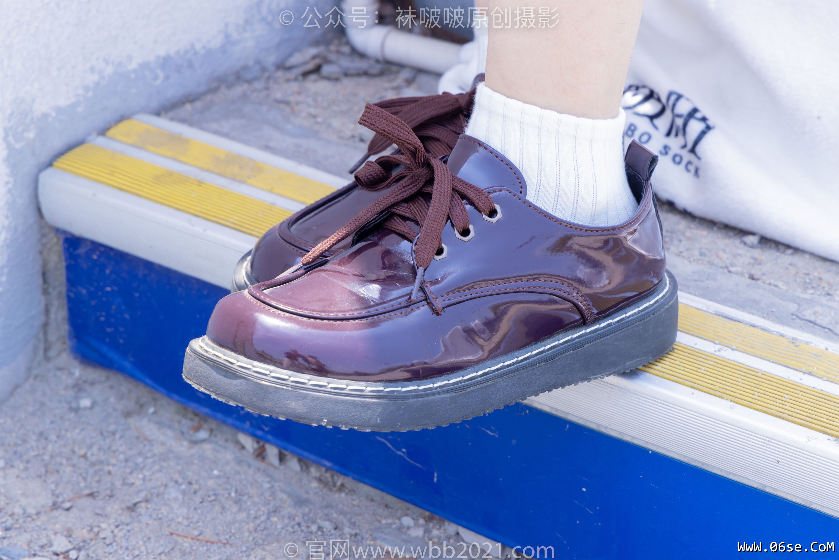 图片[61]-BoBoSocks袜啵啵 No.399 糯米 -皮鞋、白棉袜、jk制服[145P]-六色网