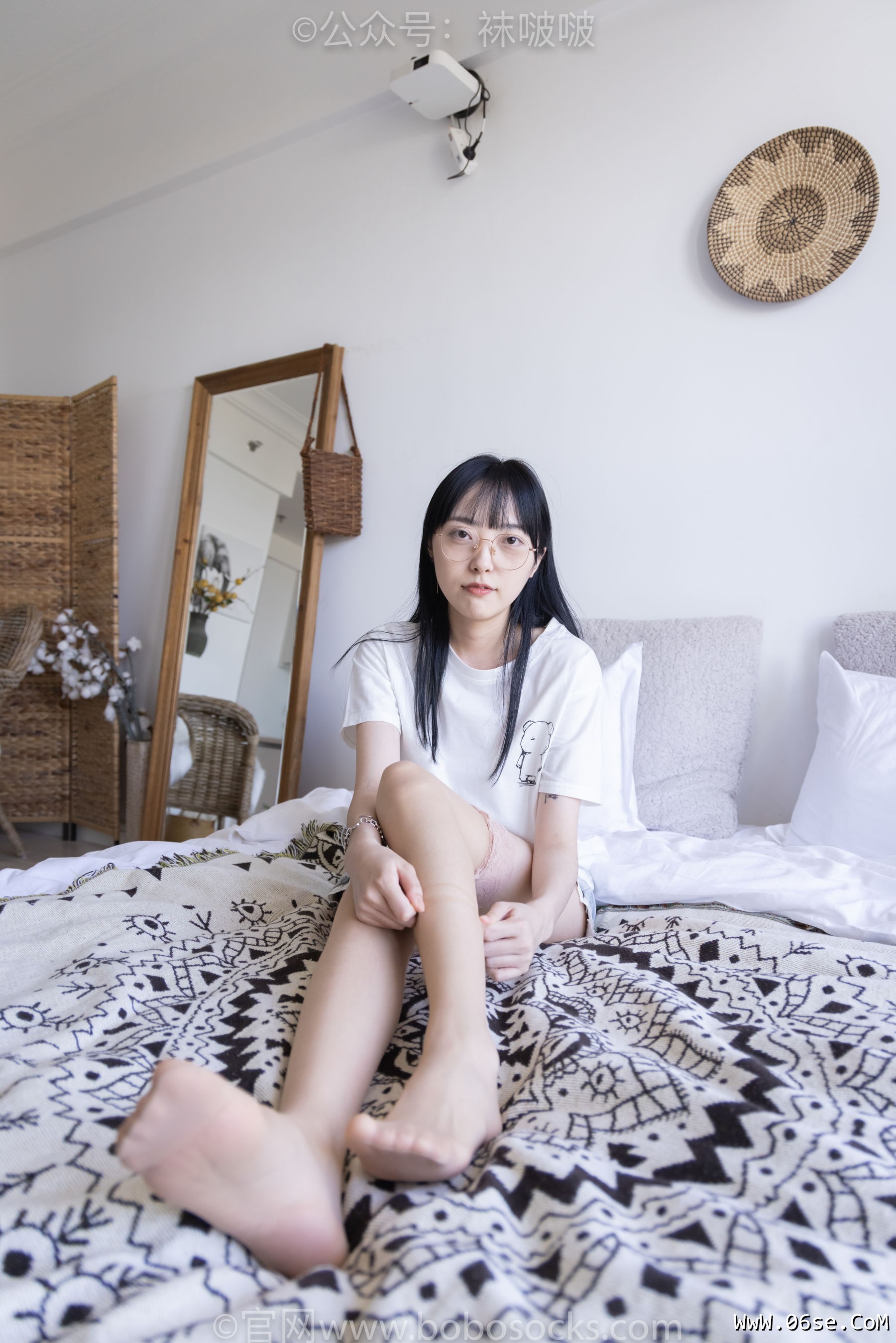 图片[54]-BoBoSocks袜啵啵 No.086 稚予-平底鞋、过膝肉丝[130P]-六色网