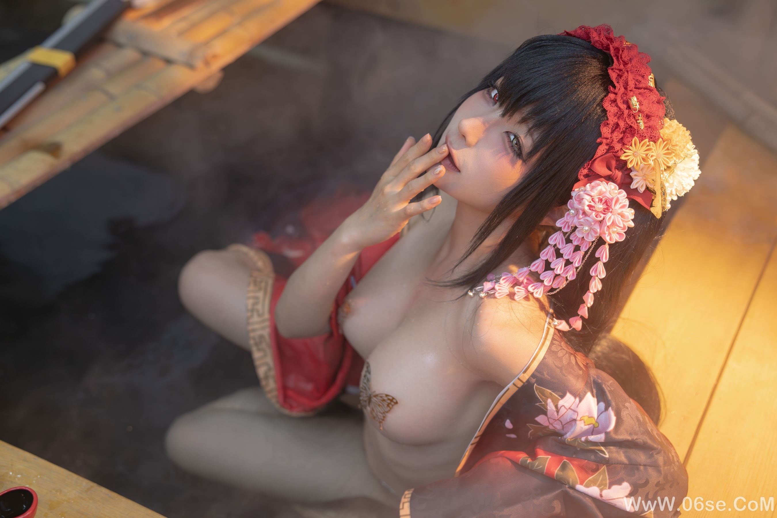 图片[102]-动漫博主蠢沫沫 – 狂三和服[147P]-六色网