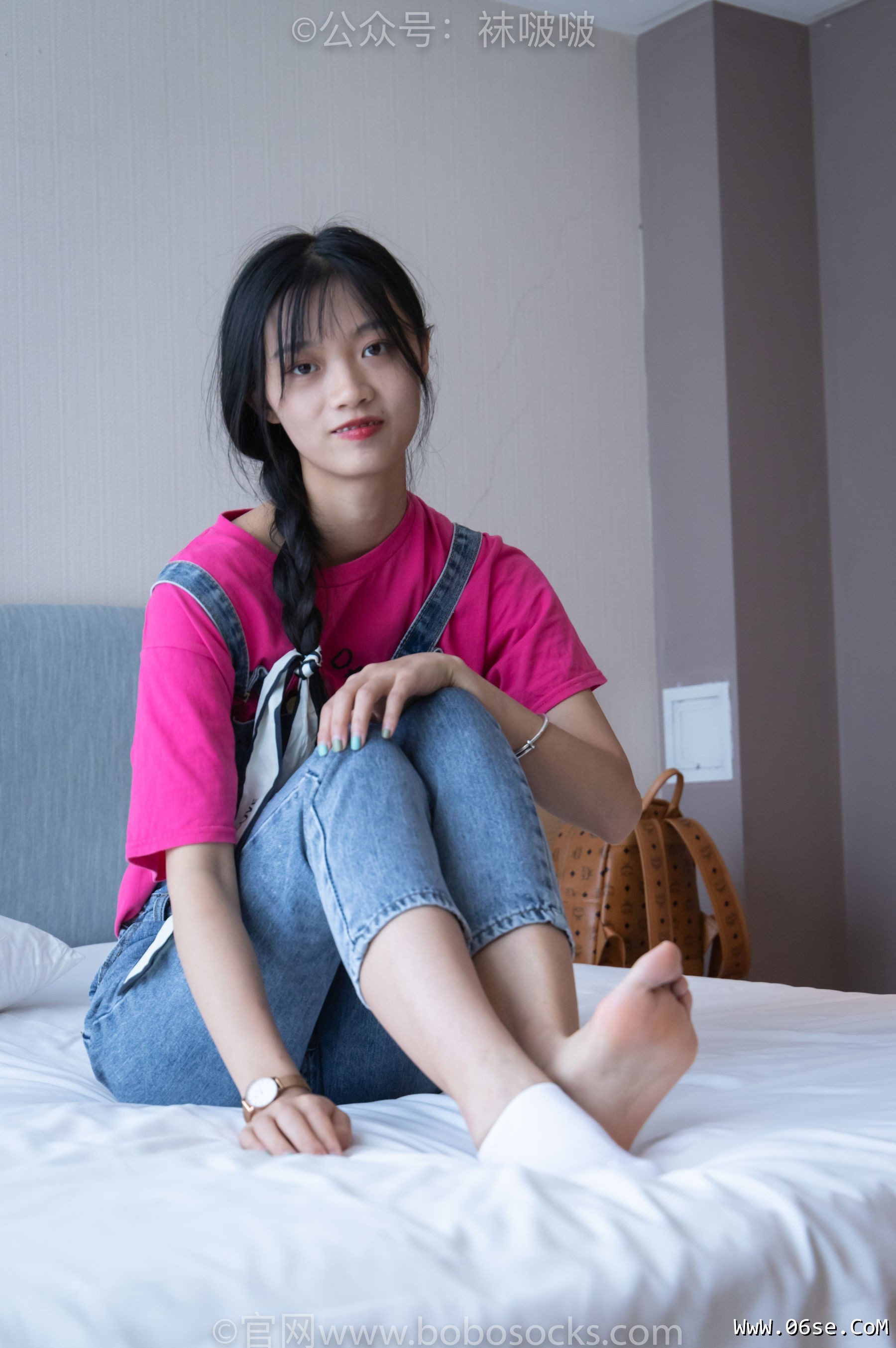 图片[68]-BoBoSocks袜啵啵 No.024 涵涵-板鞋、白棉袜、裸足[134P]-六色网