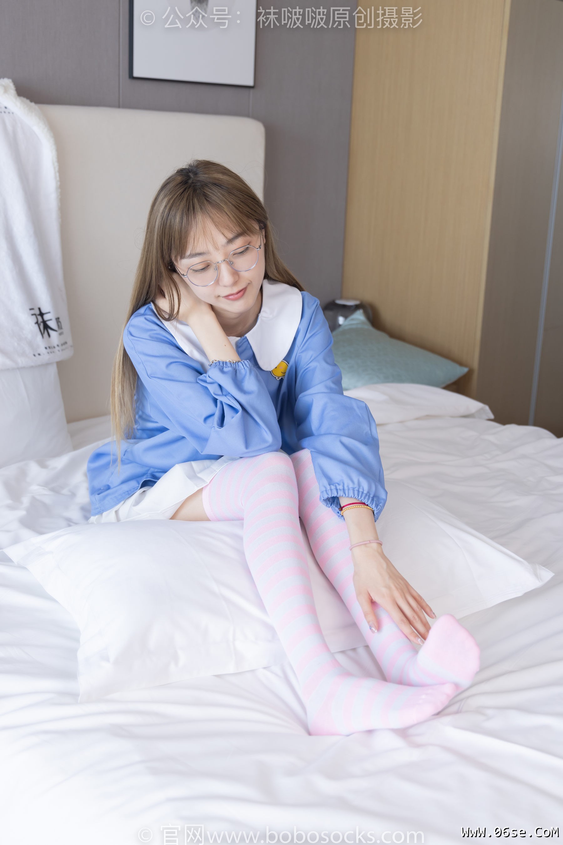 图片[145]-BoBoSocks袜啵啵 No.229 稚予-板鞋、皮鞋、两双大腿袜[155P]-六色网
