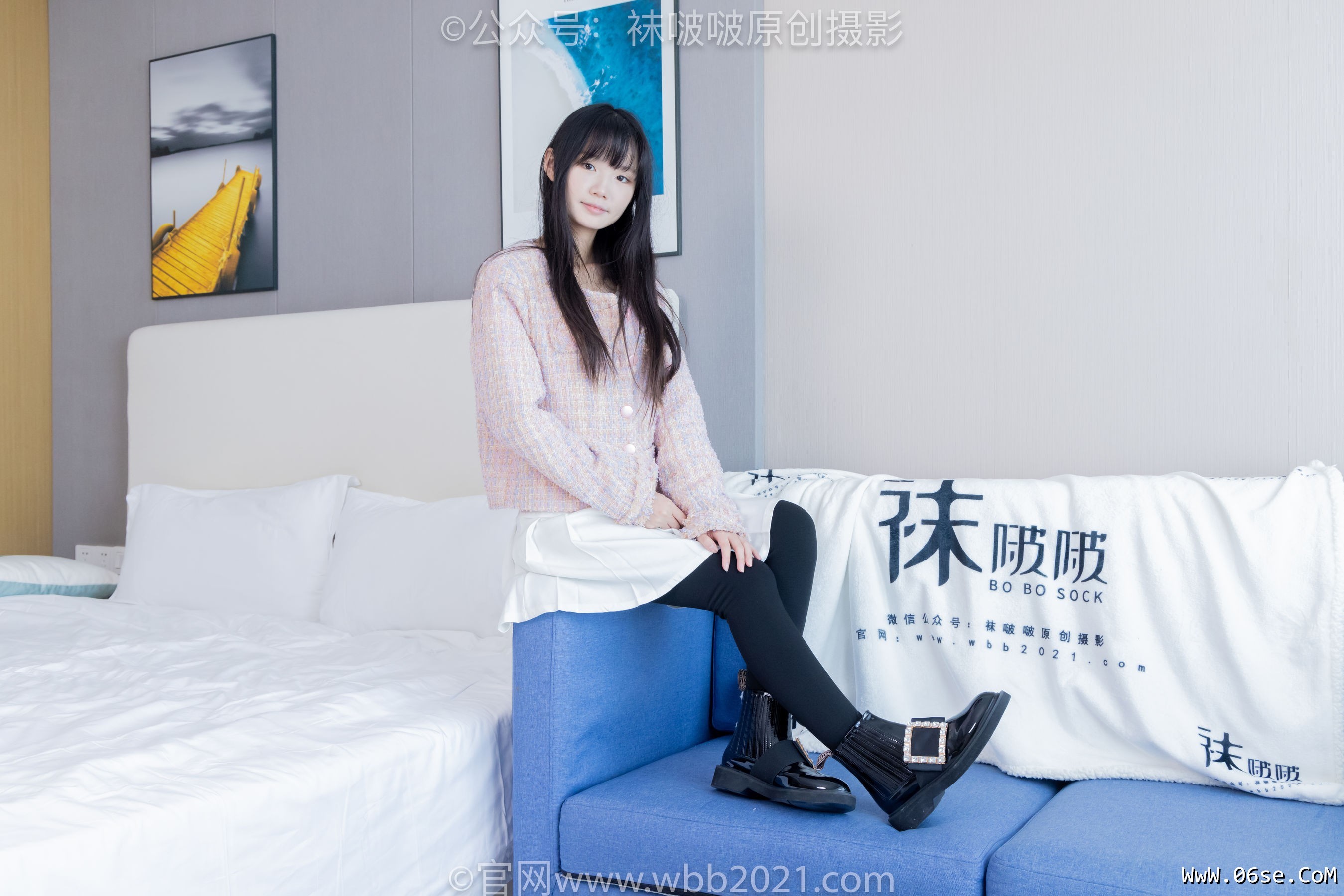 图片[131]-BoBoSocks袜啵啵 No.438 甜甜圈 -皮鞋、板鞋、白棉袜、黑色踩脚袜[150P]-六色网
