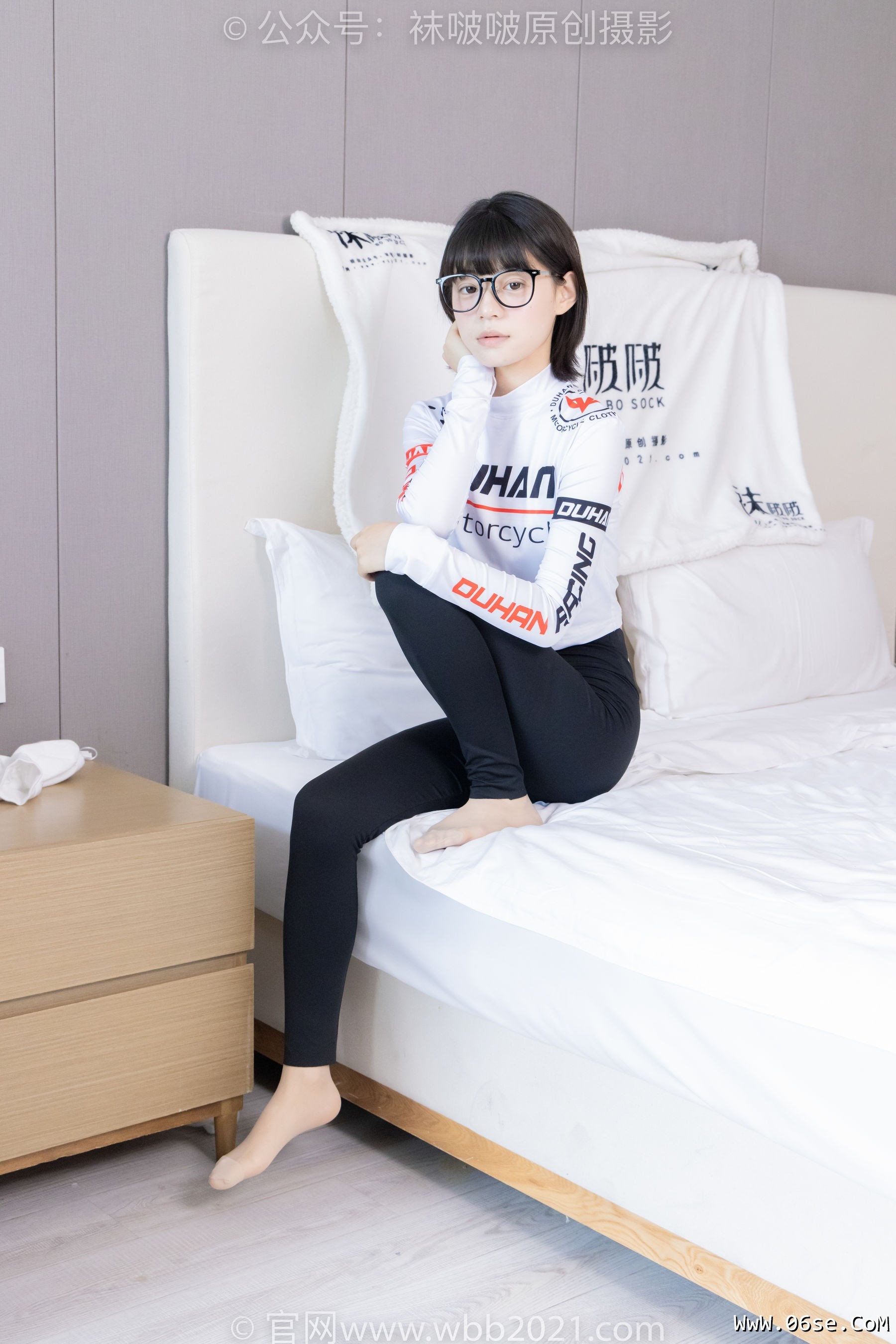 图片[43]-BoBoSocks袜啵啵 No.410 糯米 -运动鞋、白棉袜、肉丝、瑜伽裤裤里丝[145P]-六色网