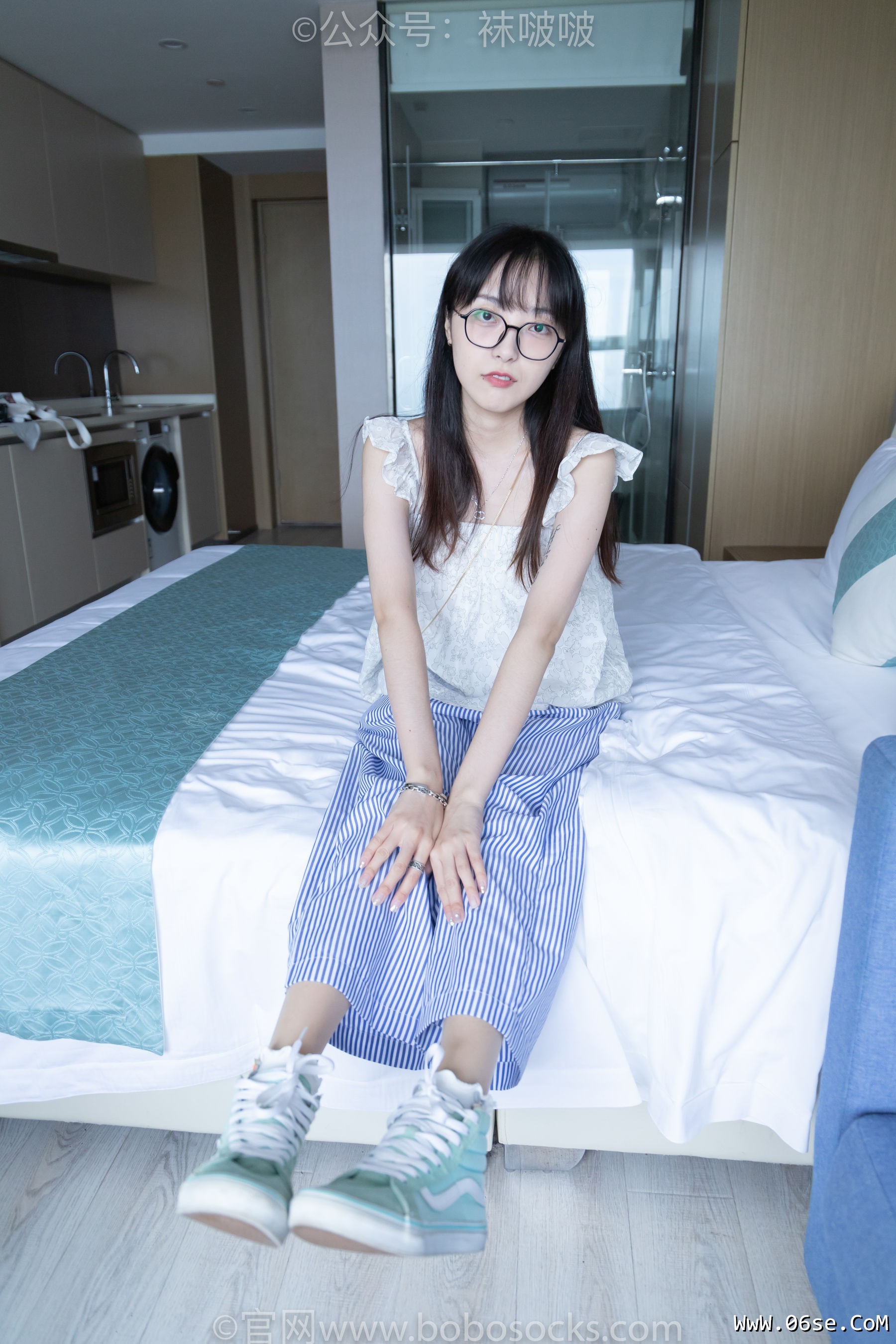 图片[26]-BoBoSocks袜啵啵 No.027 稚予- vans、白色棉袜、肉丝[136P]-六色网