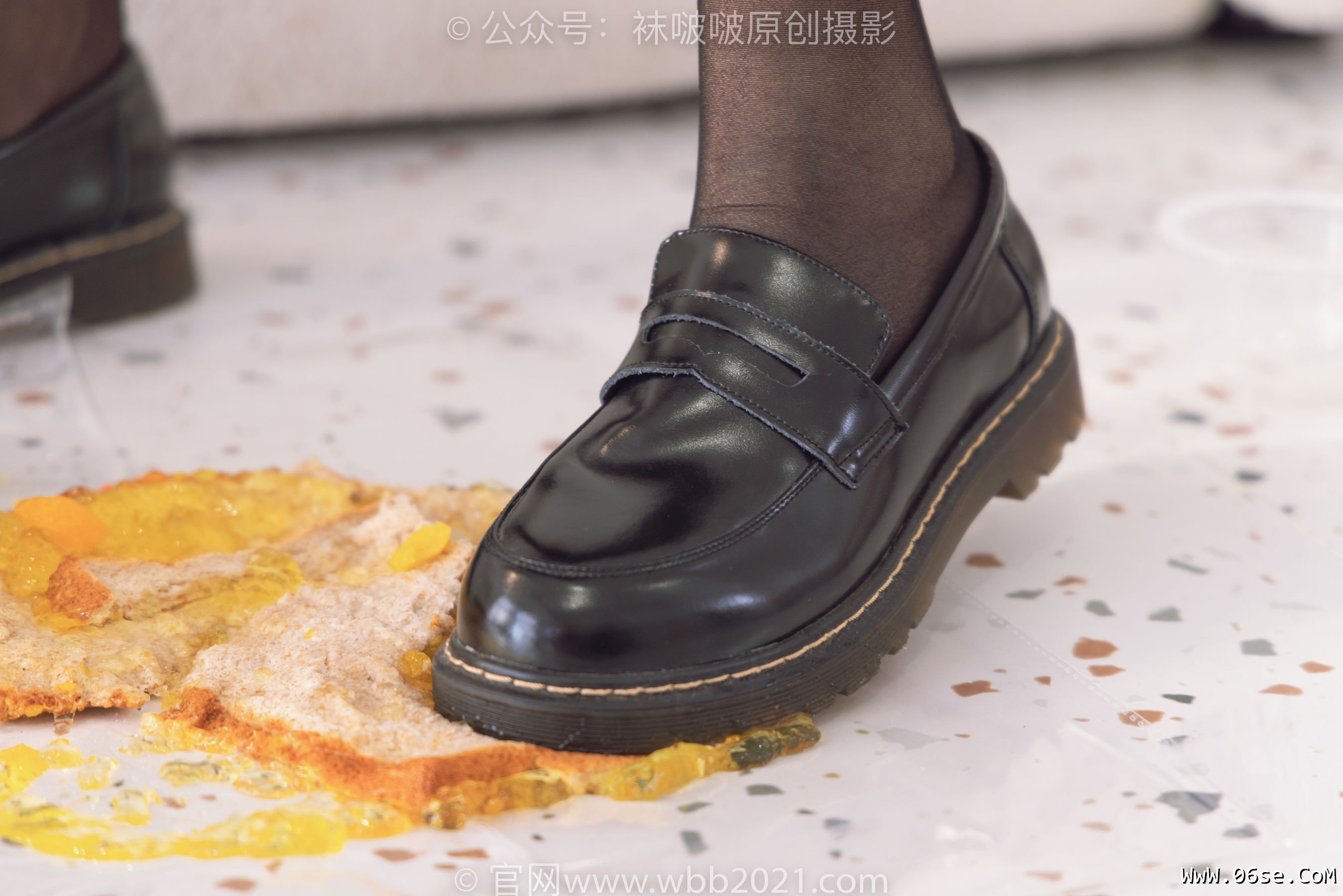 图片[21]-BoBoSocks袜啵啵 No.381 小甜豆 -皮鞋、黑丝大腿袜、裸足[140P]-六色网