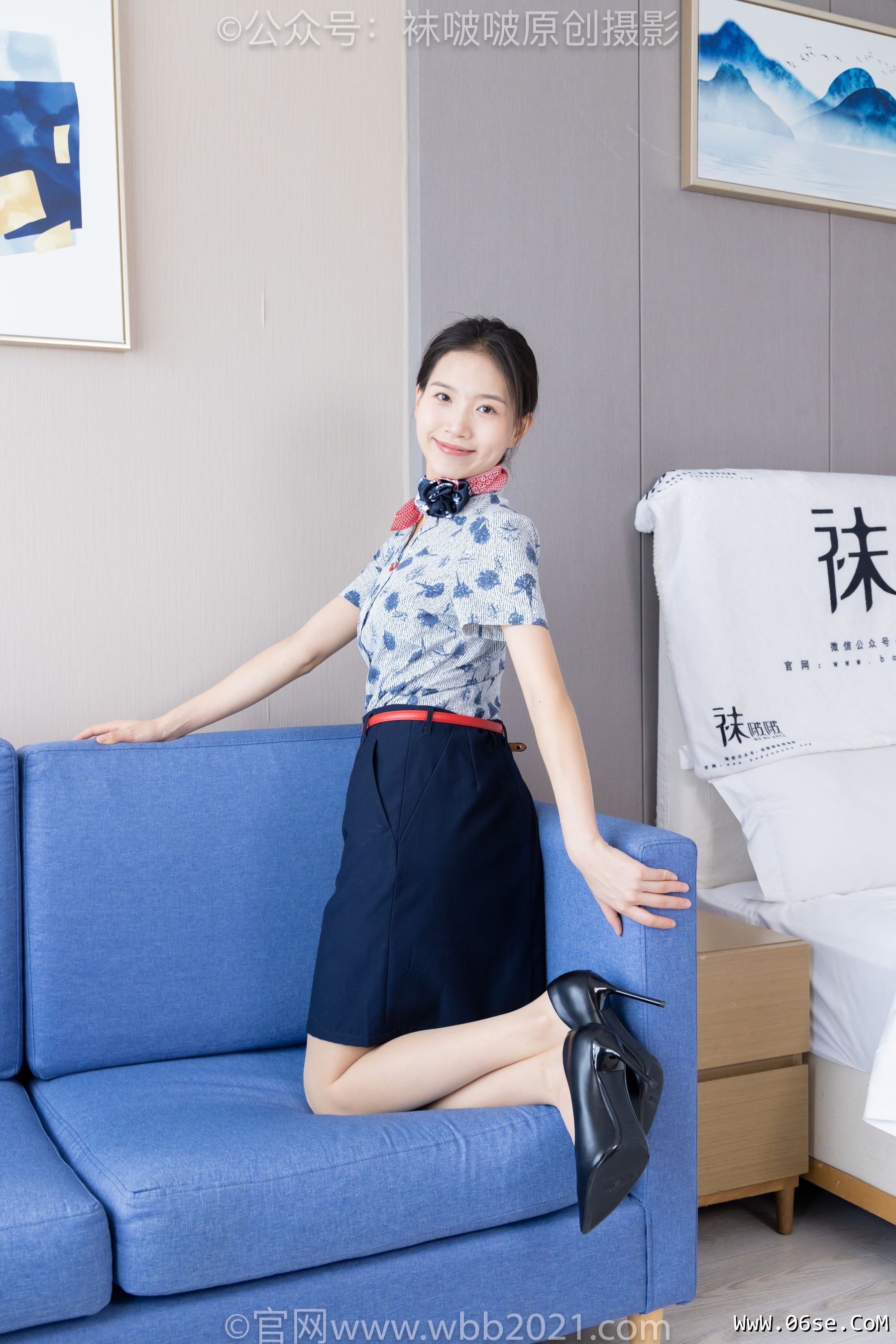 图片[60]-BoBoSocks袜啵啵 No.334 芝士 -东航制服、两双高跟鞋、薄肉丝、薄灰丝[141P]-六色网