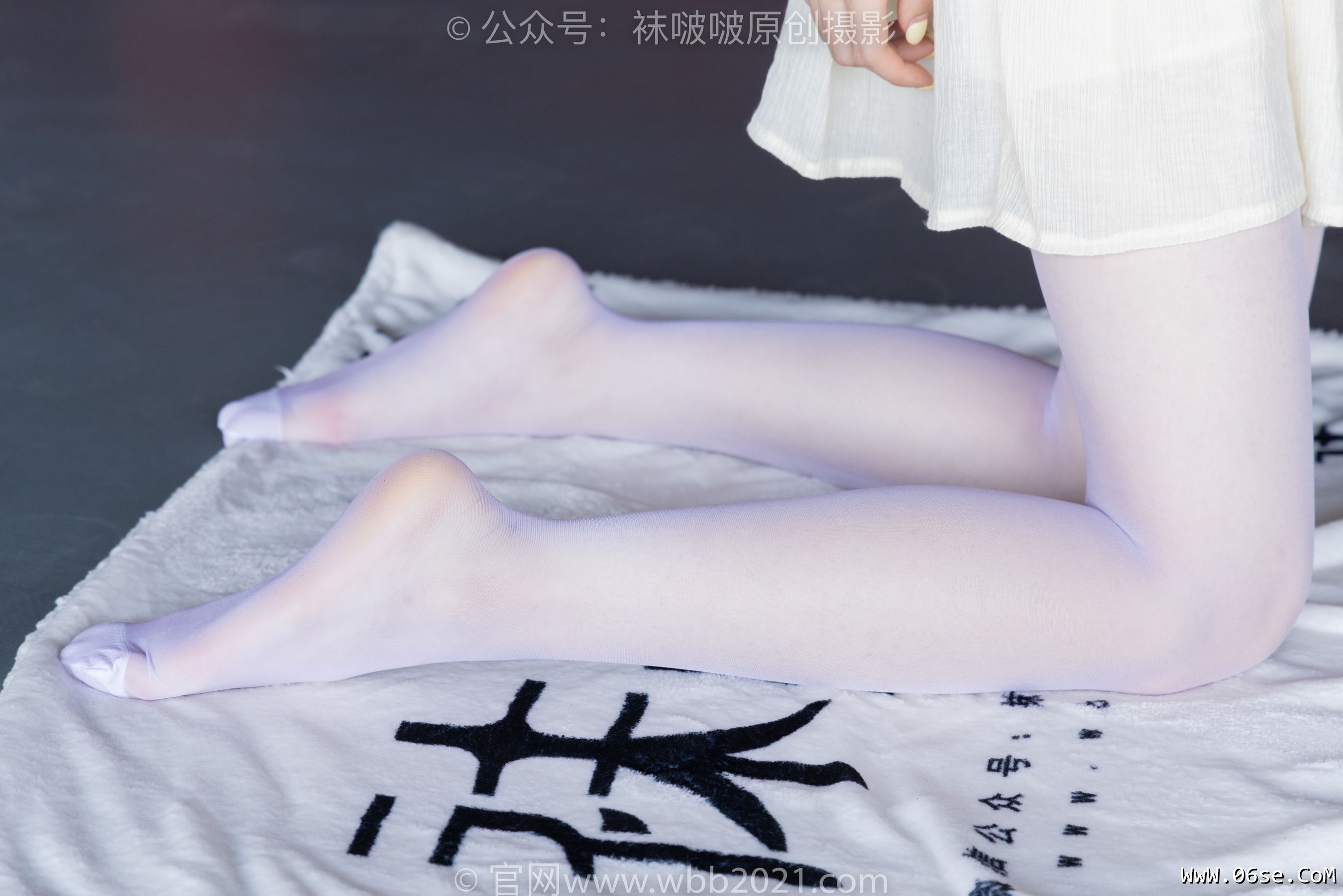图片[140]-BoBoSocks袜啵啵 No.395 糯米 -板鞋、白丝[145P]-六色网