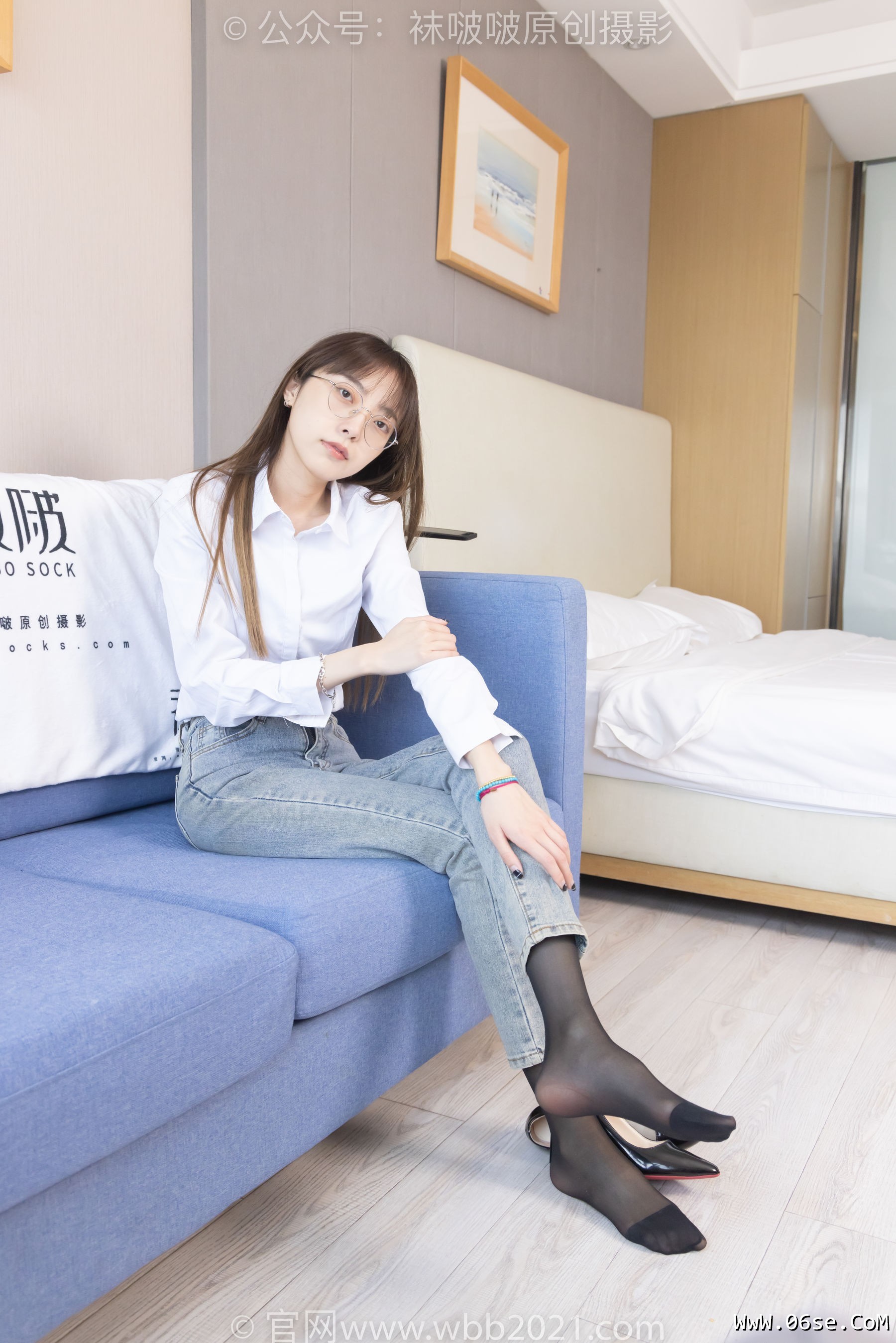 图片[132]-BoBoSocks袜啵啵 No.337 稚予 -高跟鞋、高跟凉鞋、黑丝、裤里丝、裸足[200P]-六色网
