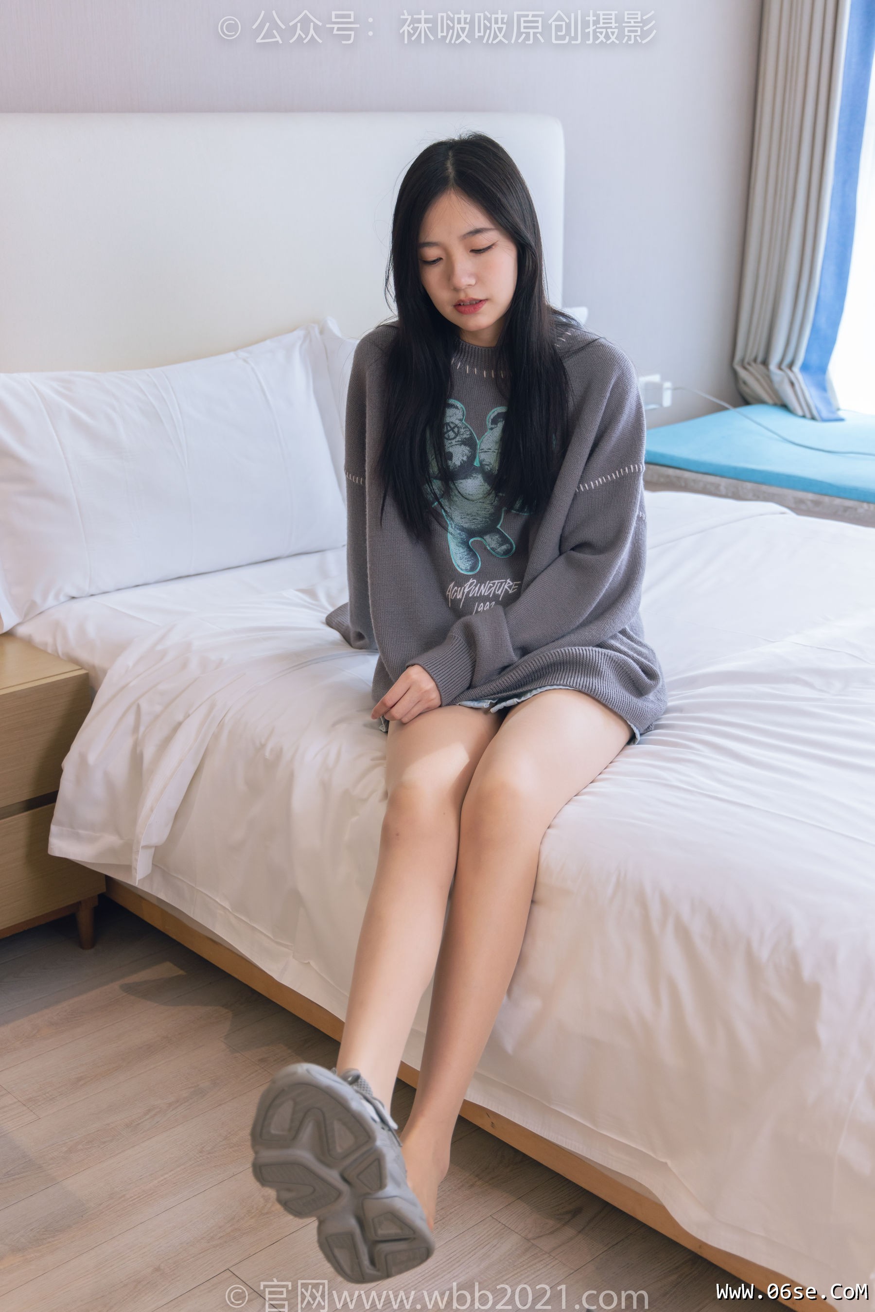 图片[90]-BoBoSocks袜啵啵 No.354 小甜豆 -运动鞋、肉丝[140P]-六色网