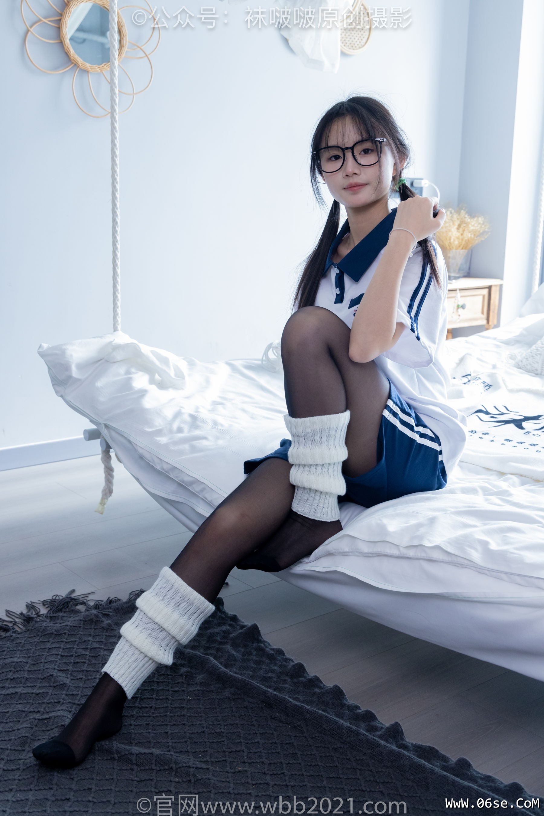 图片[37]-BoBoSocks袜啵啵 No.335 甜甜圈 -校服、运动鞋、薄黑丝、袜套[154P]-六色网